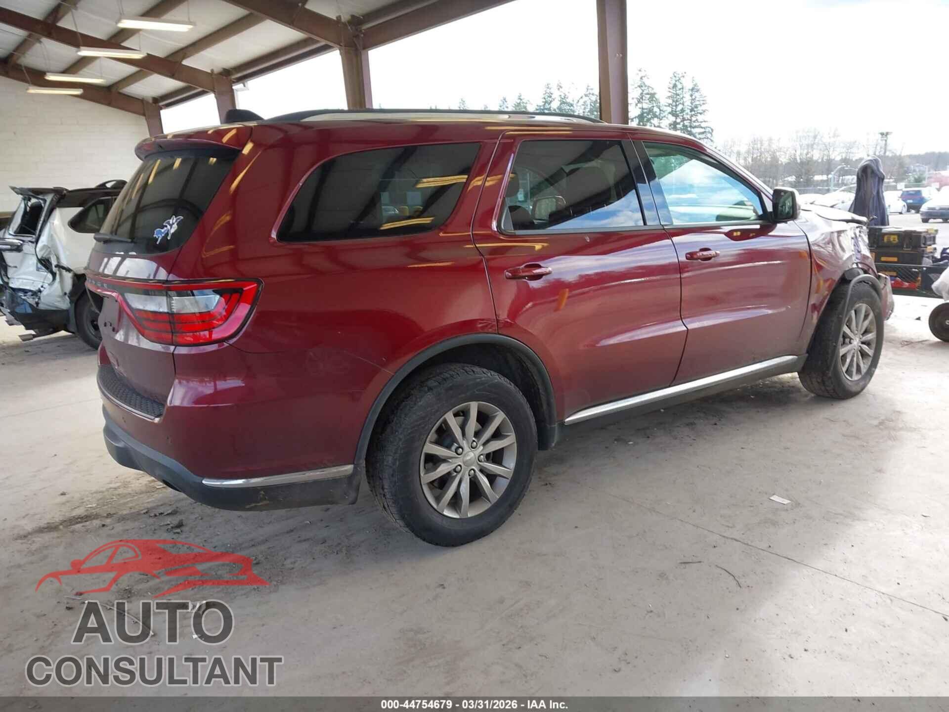 DODGE DURANGO 2017 - 1C4RDJAG5HC709949