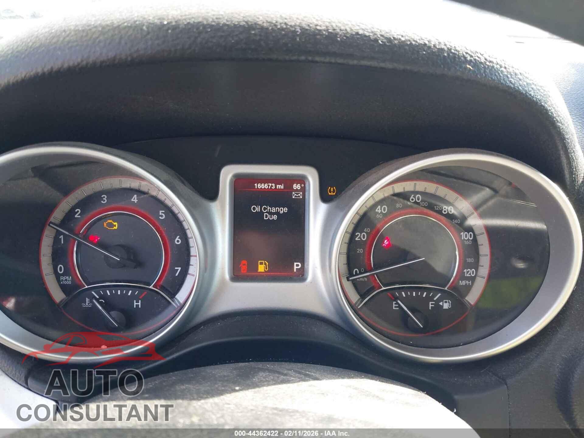 DODGE JOURNEY 2014 - 3C4PDCBG8ET115597