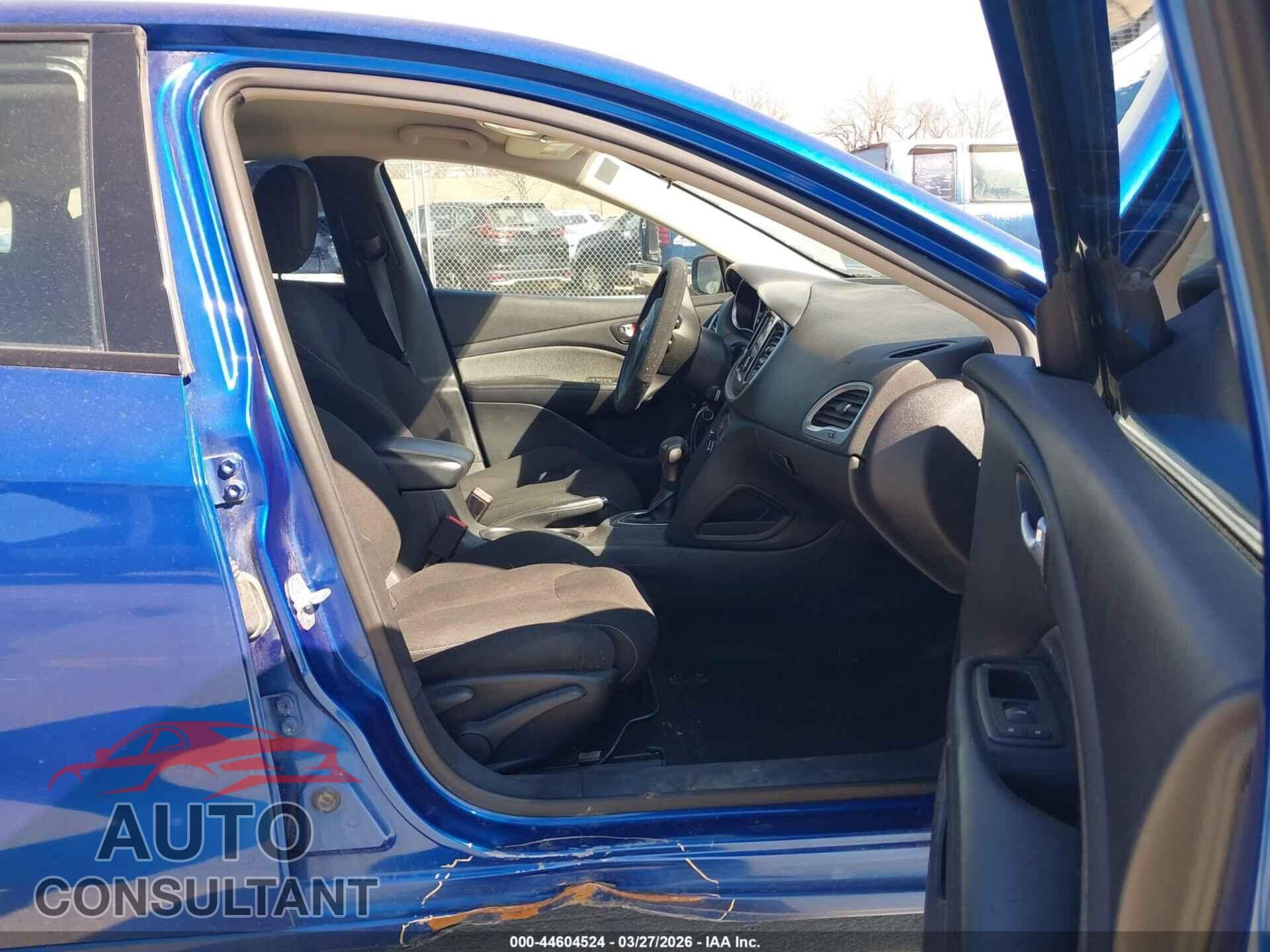 DODGE DART 2013 - 1C3CDFBA5DD211384