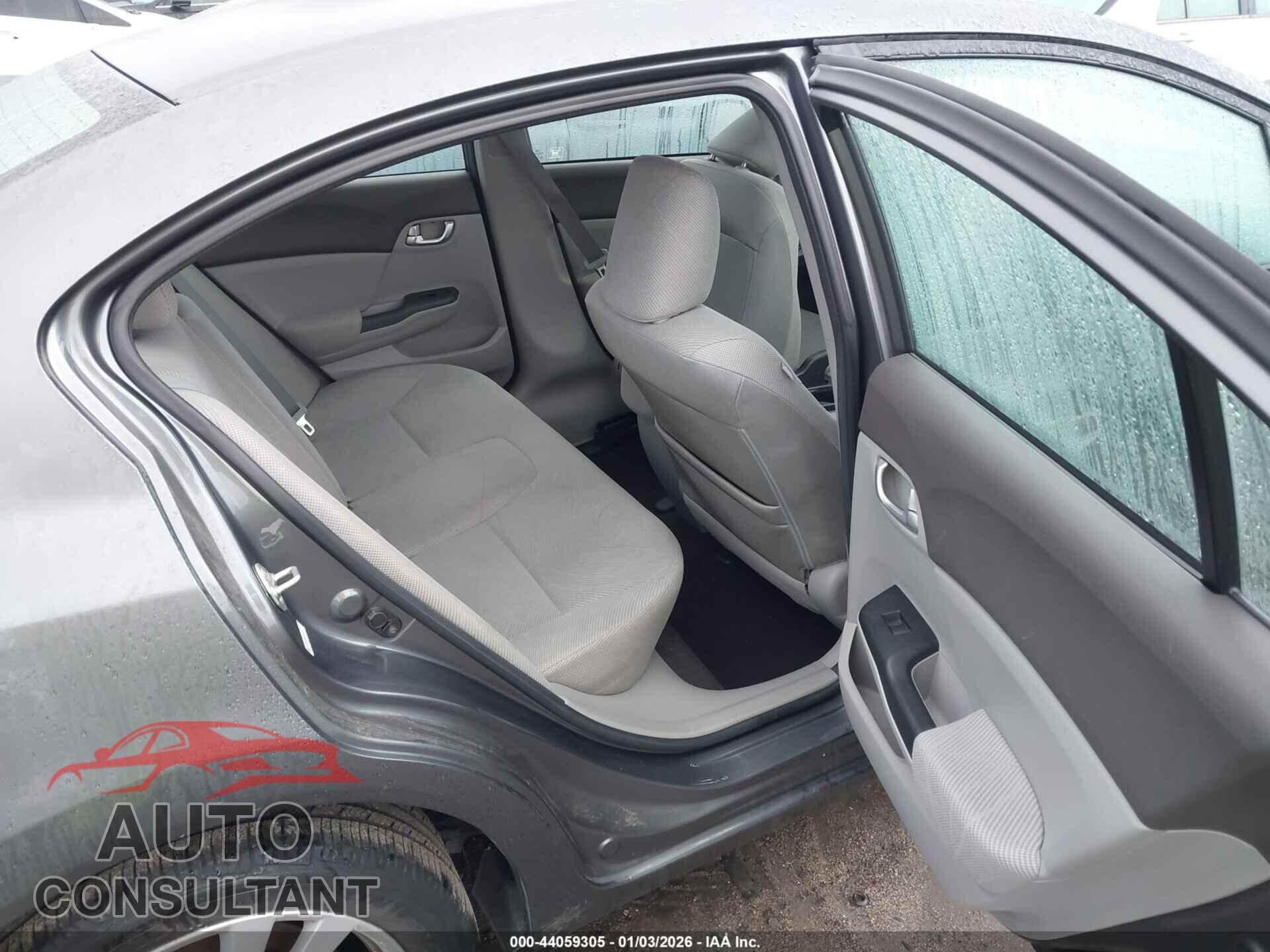 HONDA CIVIC 2012 - 19XFB2F84CE376791