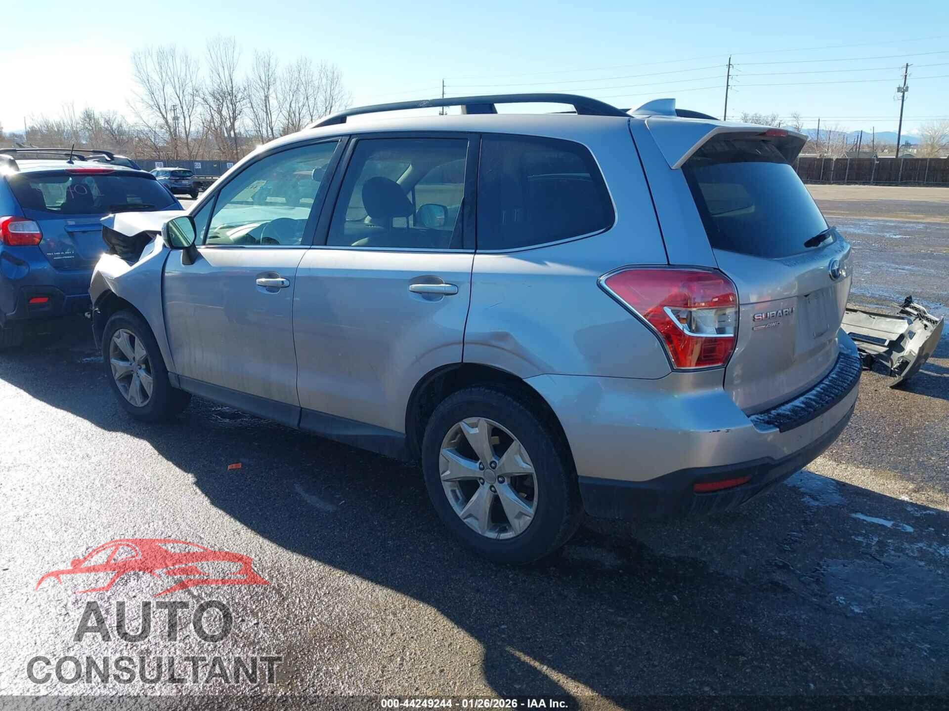 SUBARU FORESTER 2016 - JF2SJAKC8GH405748