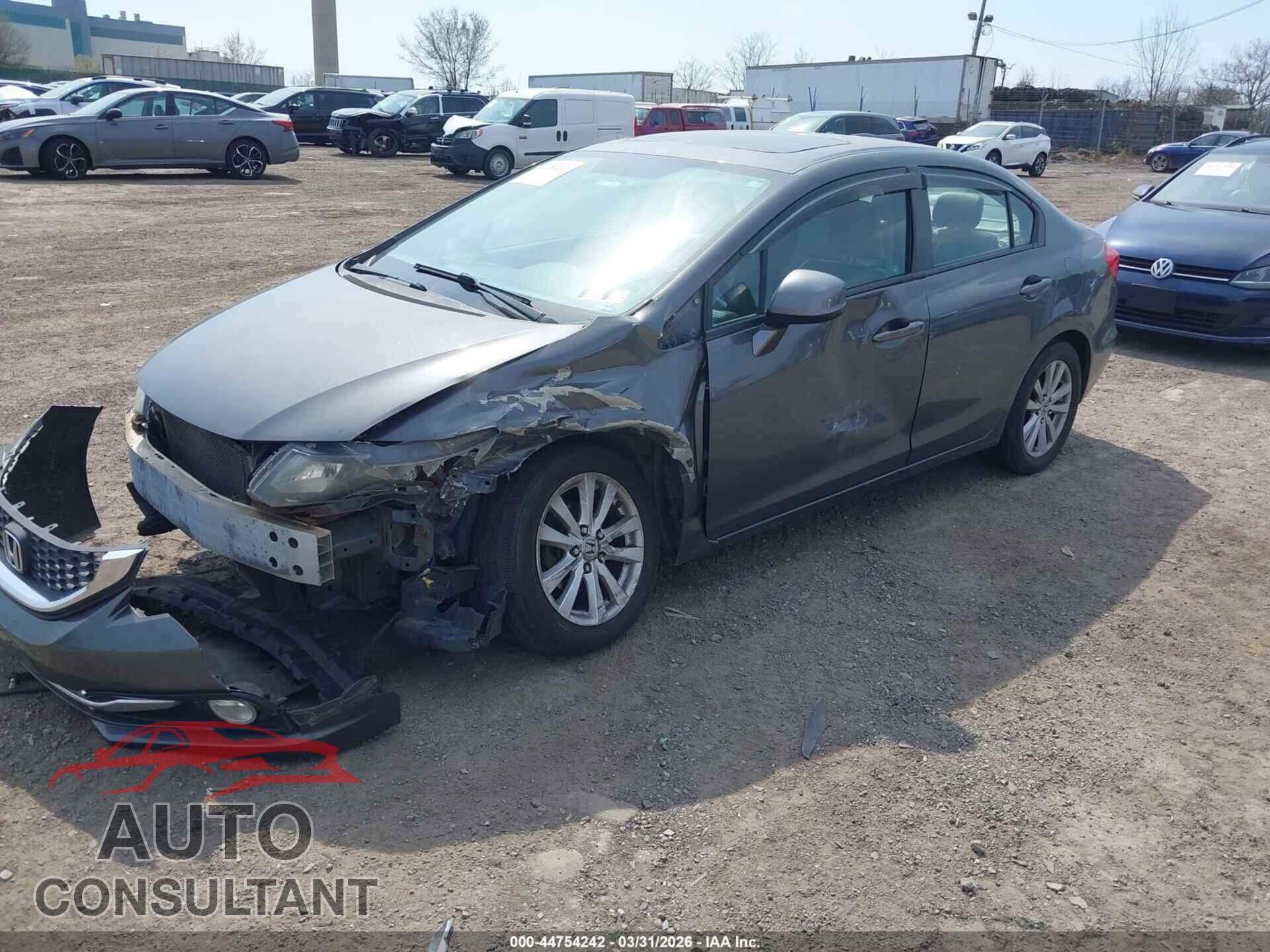 HONDA CIVIC 2012 - 2HGFB2F97CH553459