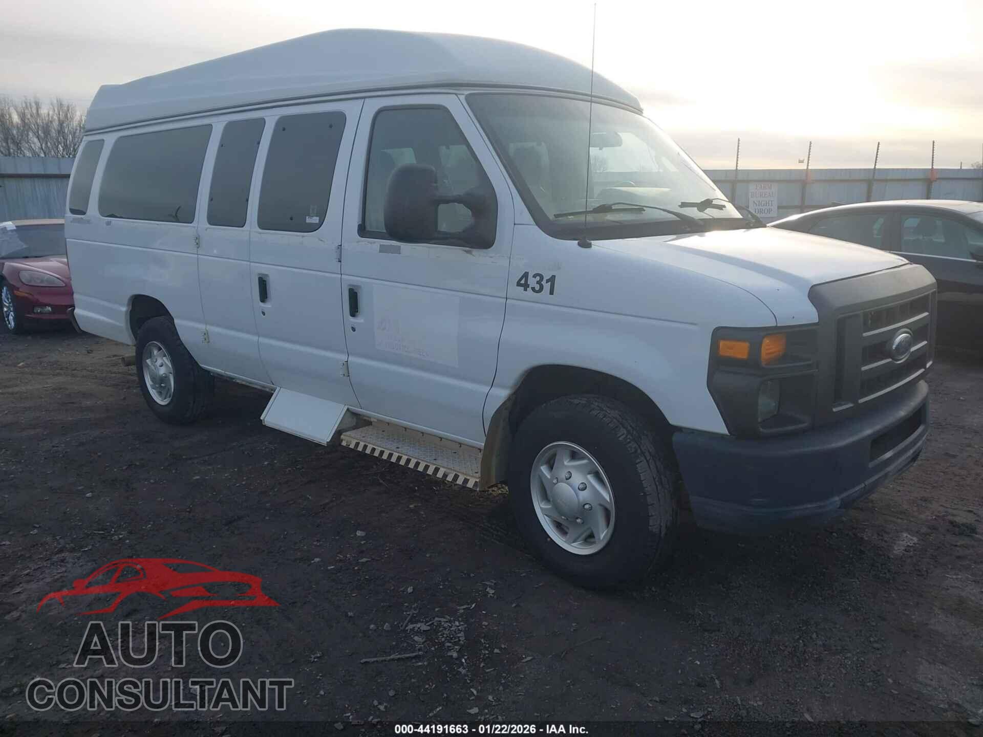 FORD E-350 SUPER DUTY 2012 - 1FTSS3EL2CDA18276