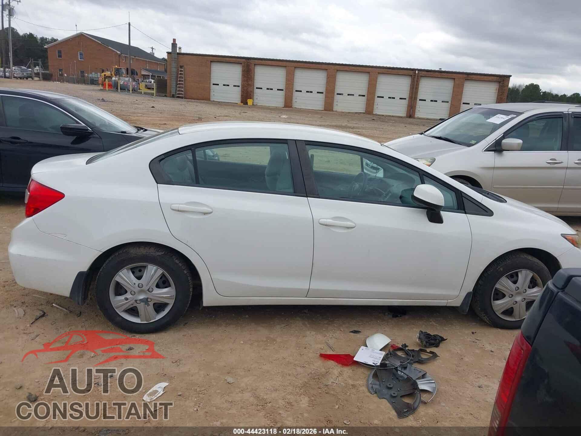 HONDA CIVIC 2012 - 2HGFB2F59CH311835