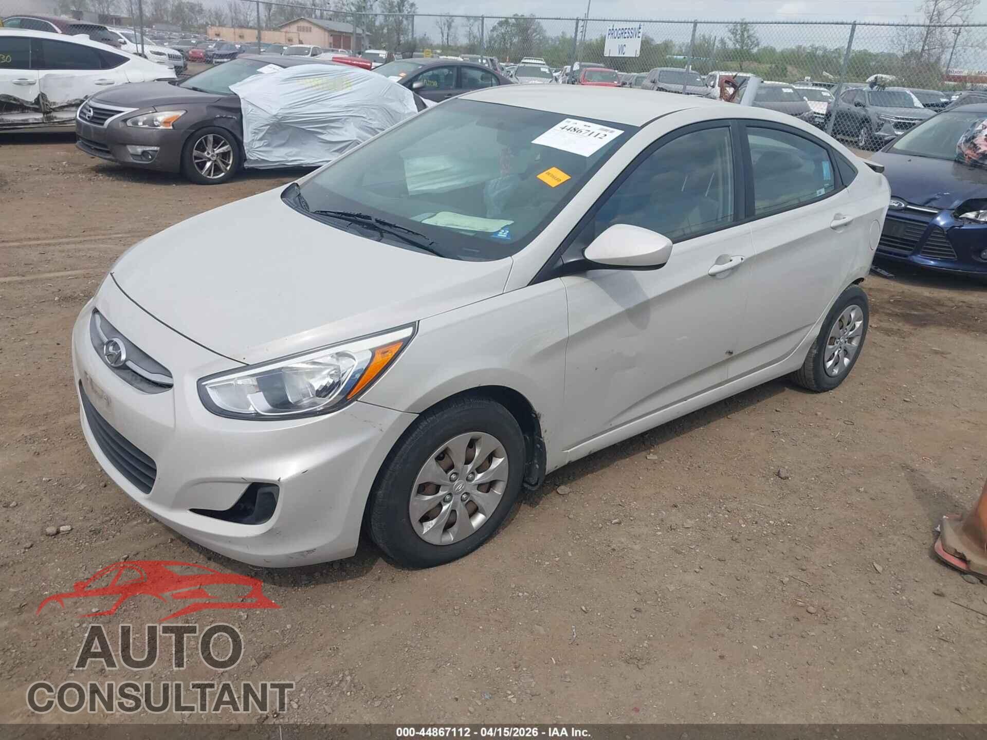 HYUNDAI ACCENT 2016 - KMHCT4AE1GU054105