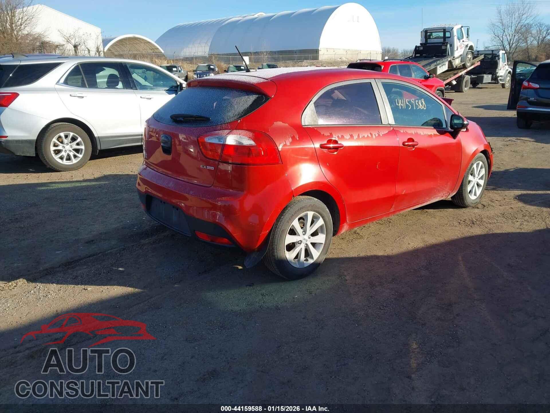 KIA RIO 2013 - KNADN5A37D6235956