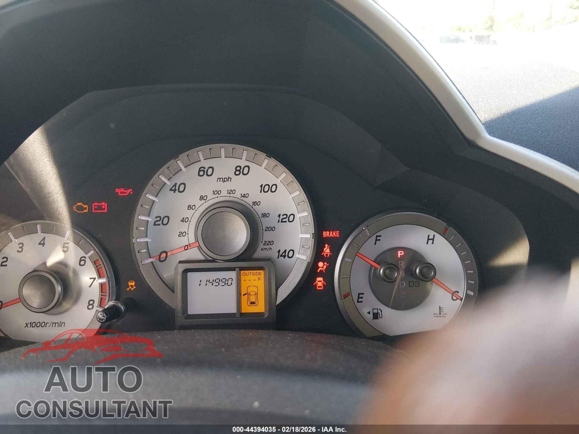 HONDA PILOT 2013 - 5FNYF3H42DB030246