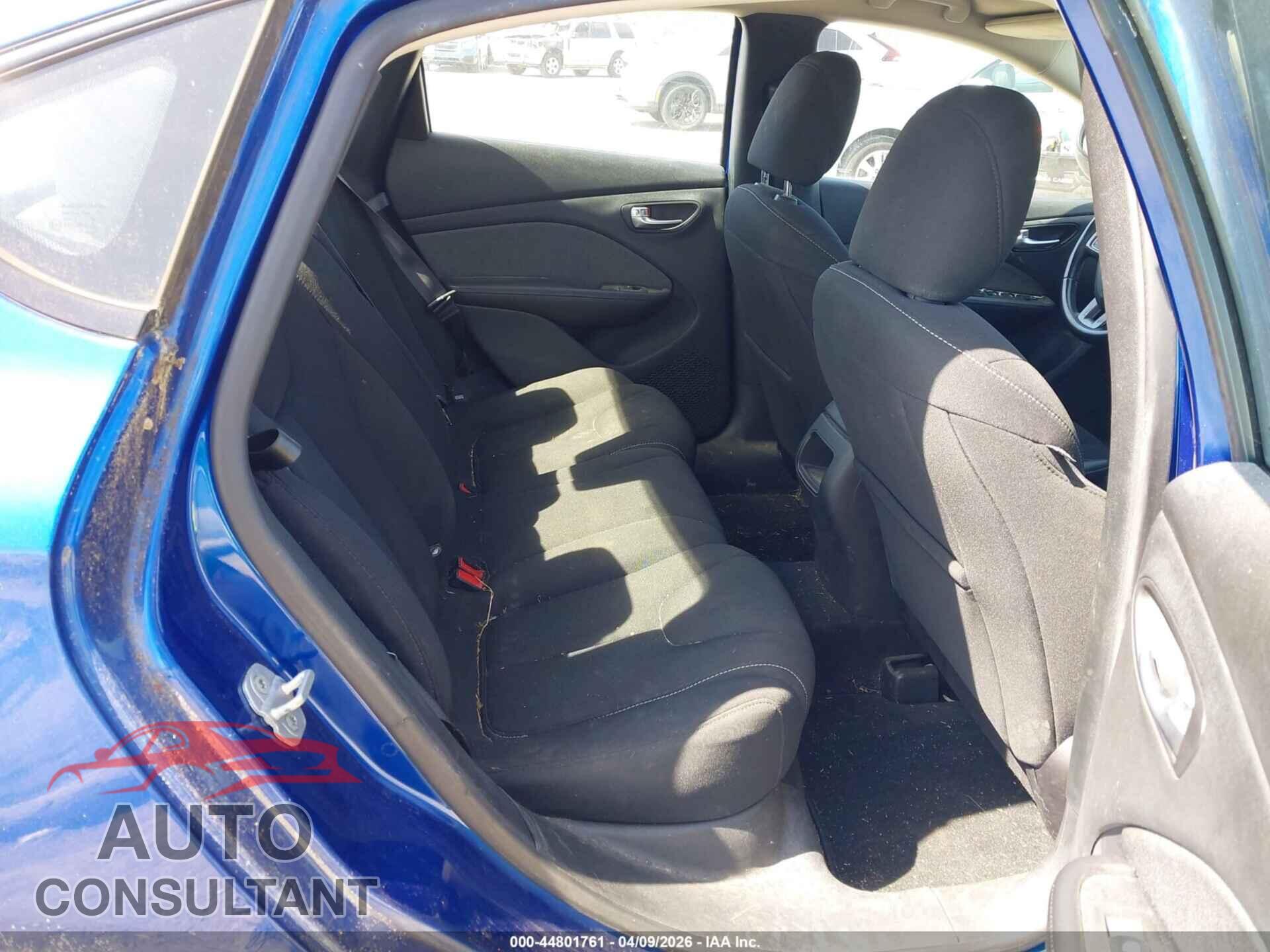 DODGE DART 2013 - 1C3CDFBA4DD289302