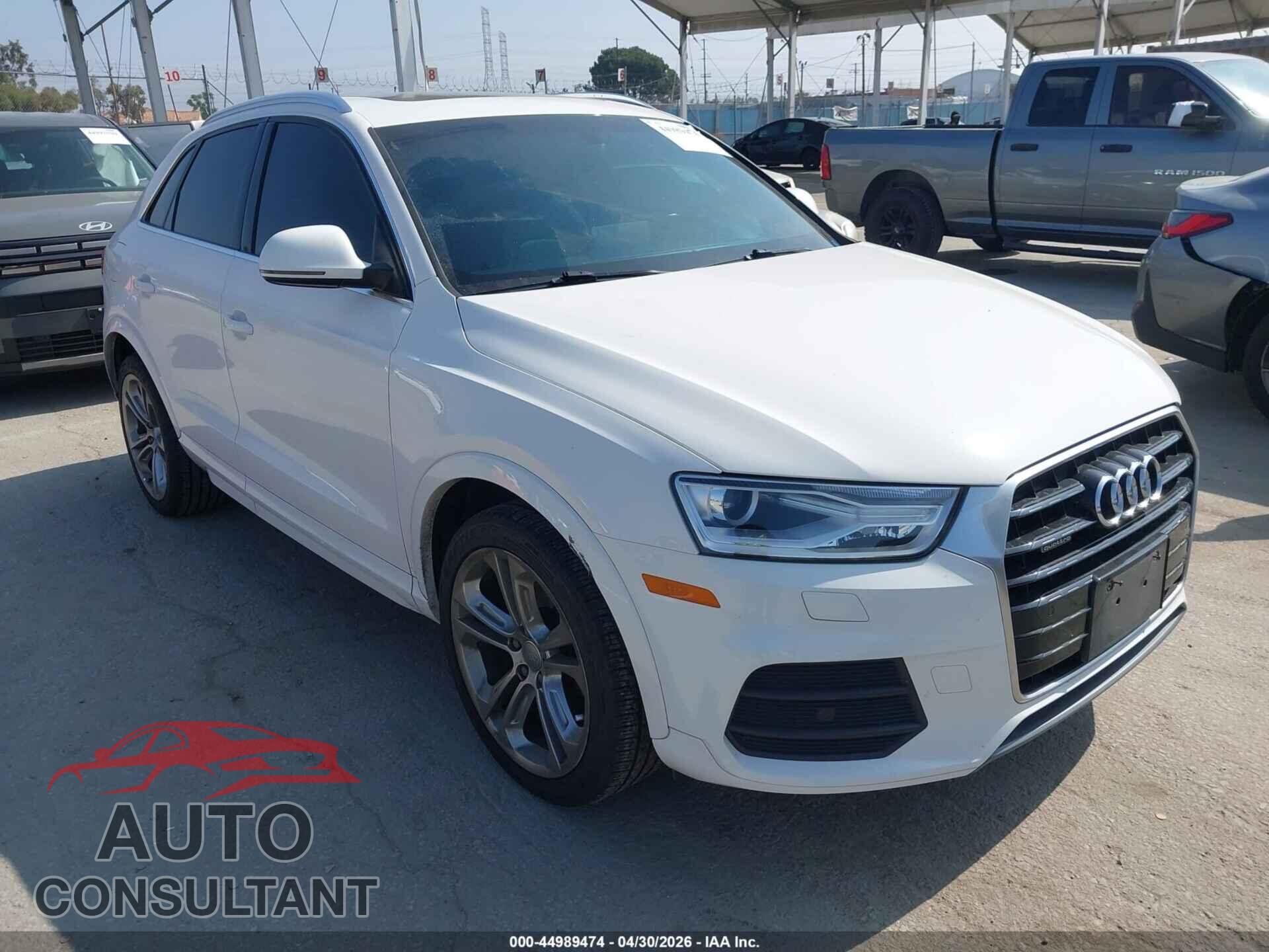 AUDI Q3 2017 - WA1JCCFS3HR003983