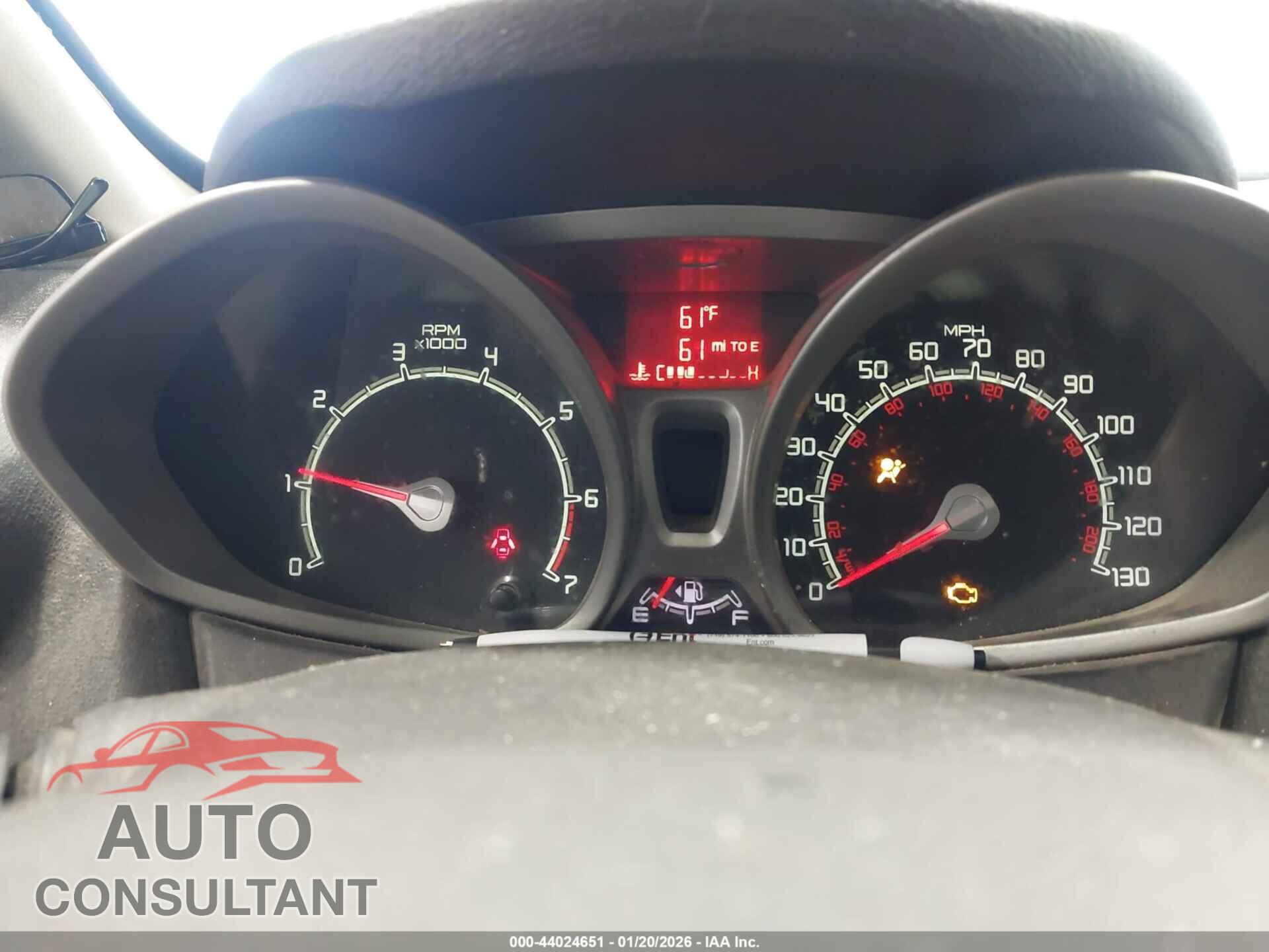 FORD FIESTA 2013 - 3FADP4BJ5DM194527