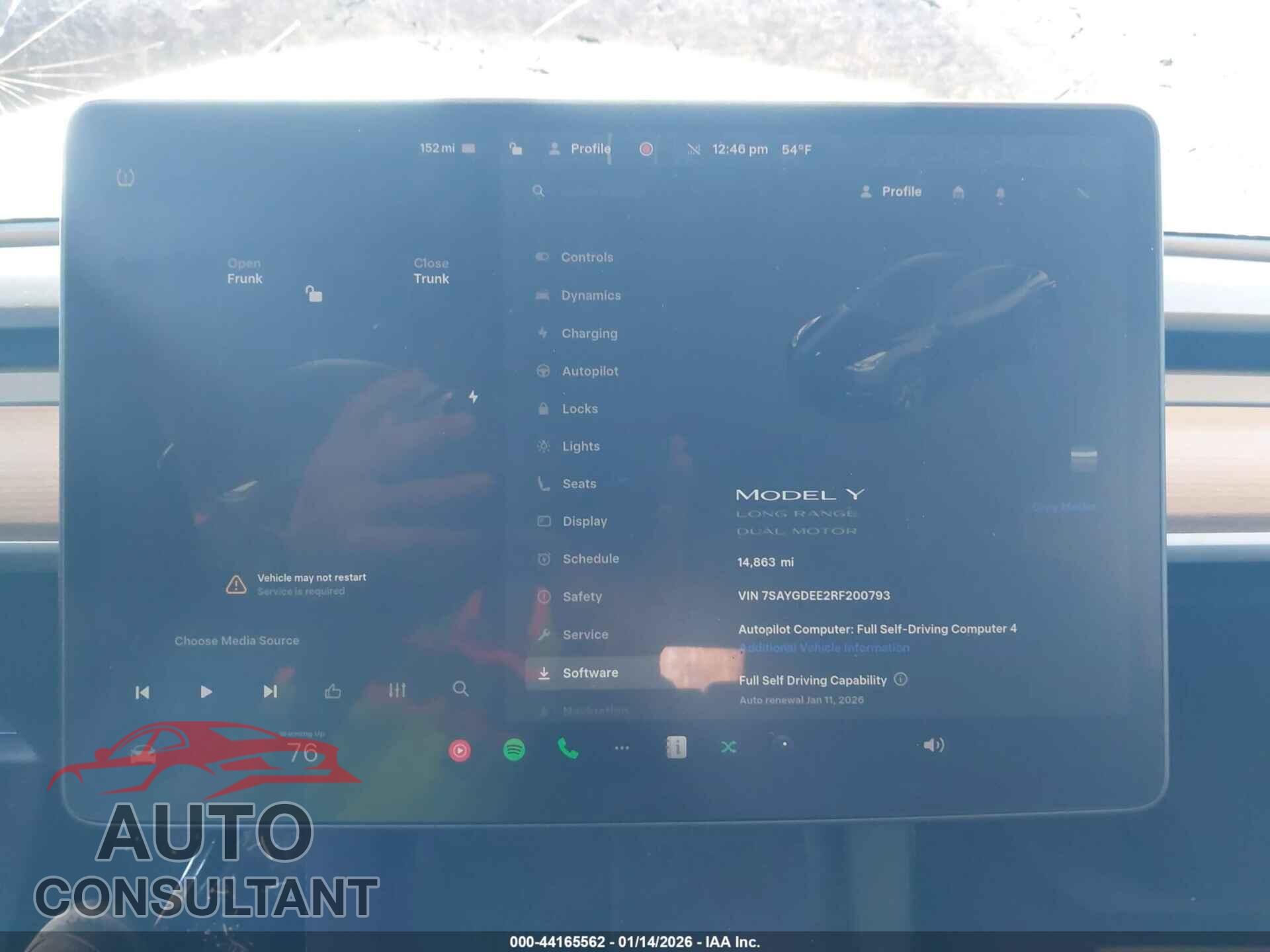 TESLA MODEL Y 2024 - 7SAYGDEE2RF200793