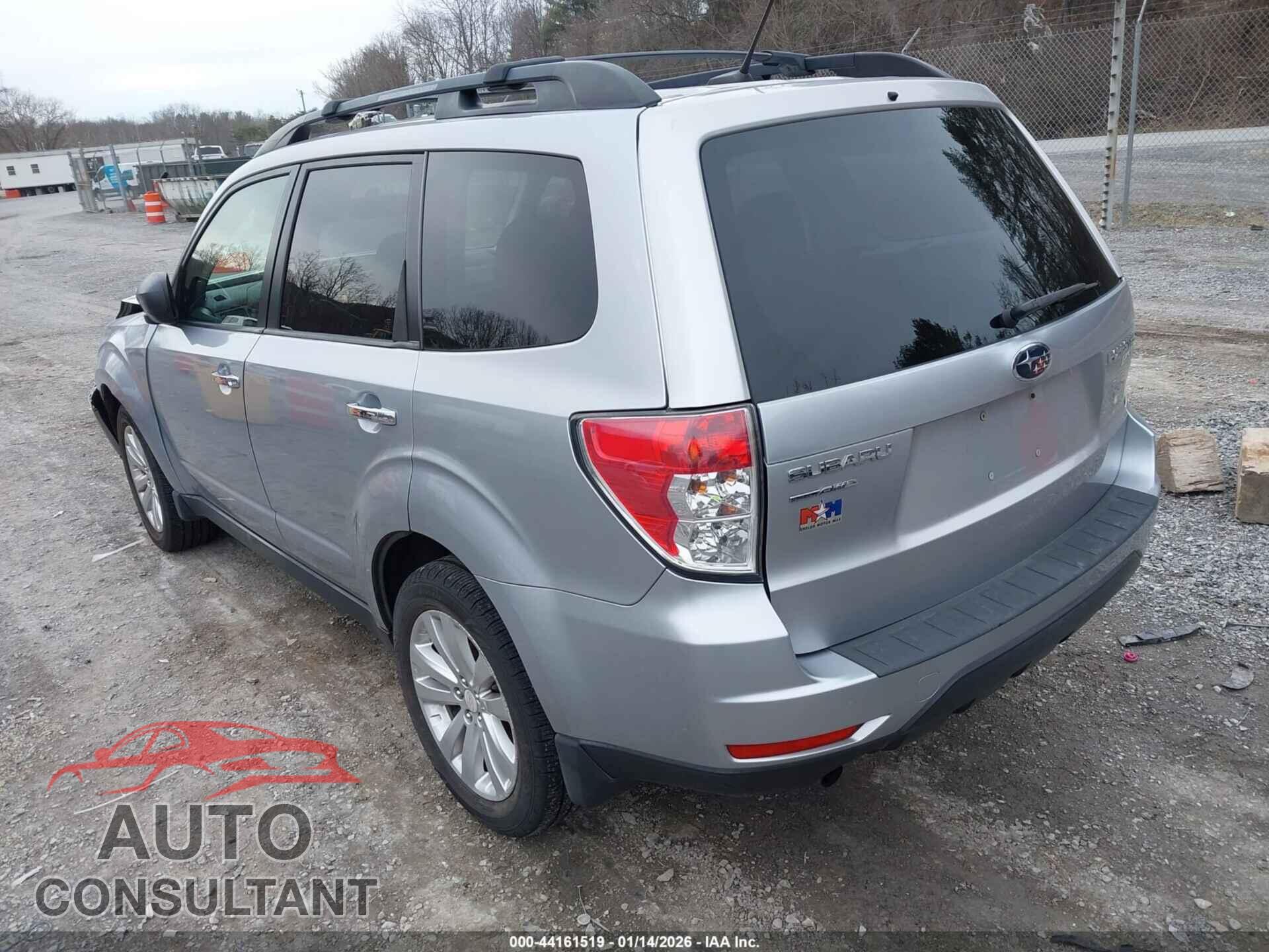 SUBARU FORESTER 2012 - JF2SHADC3CH406695