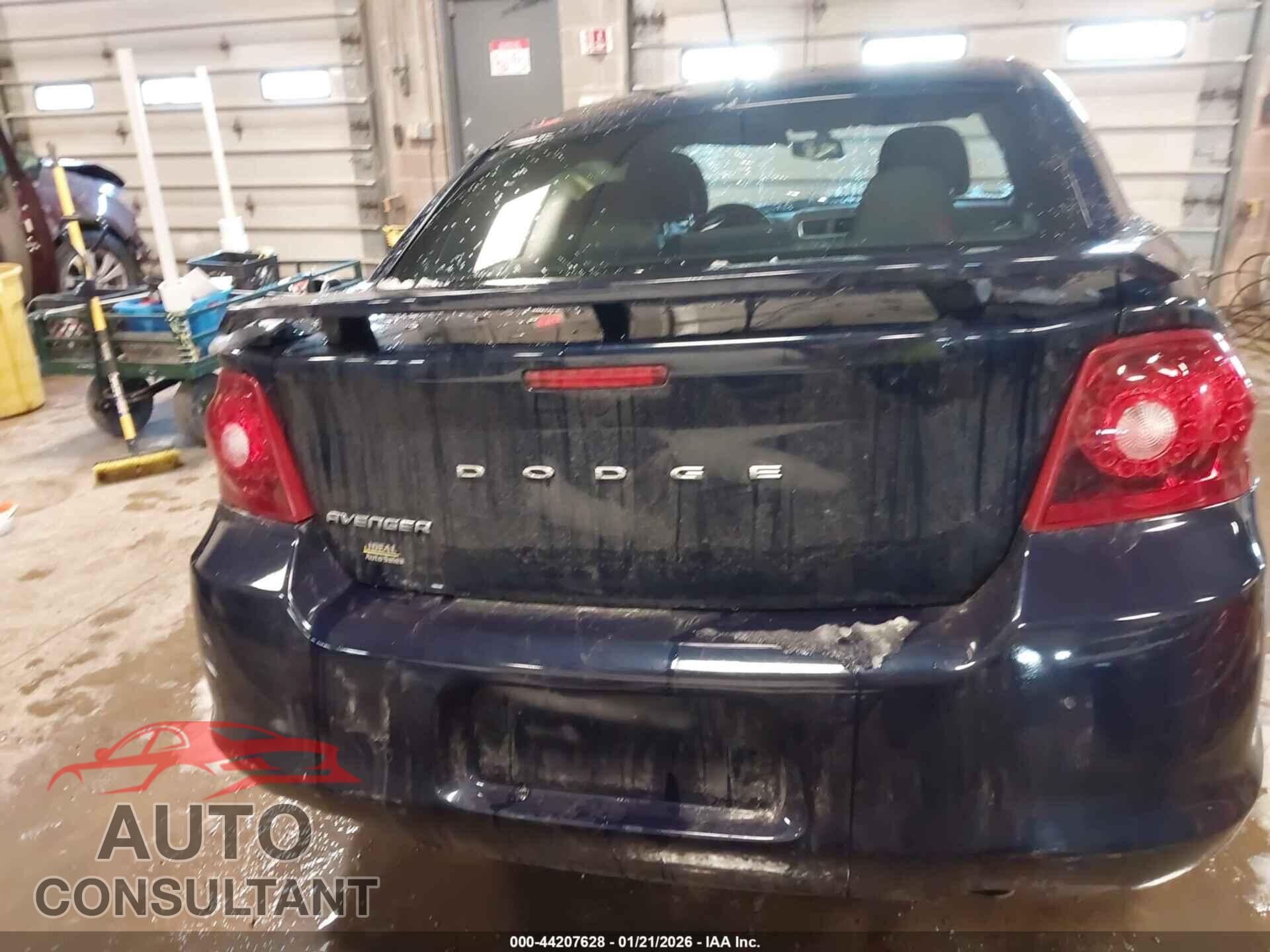 DODGE AVENGER 2013 - 1C3CDZAG0DN596435