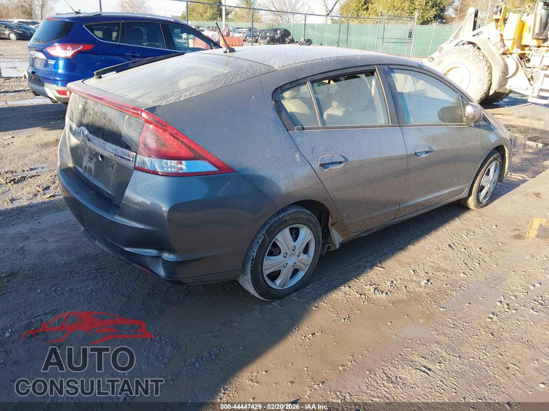 HONDA INSIGHT 2013 - JHMZE2H57DS002941