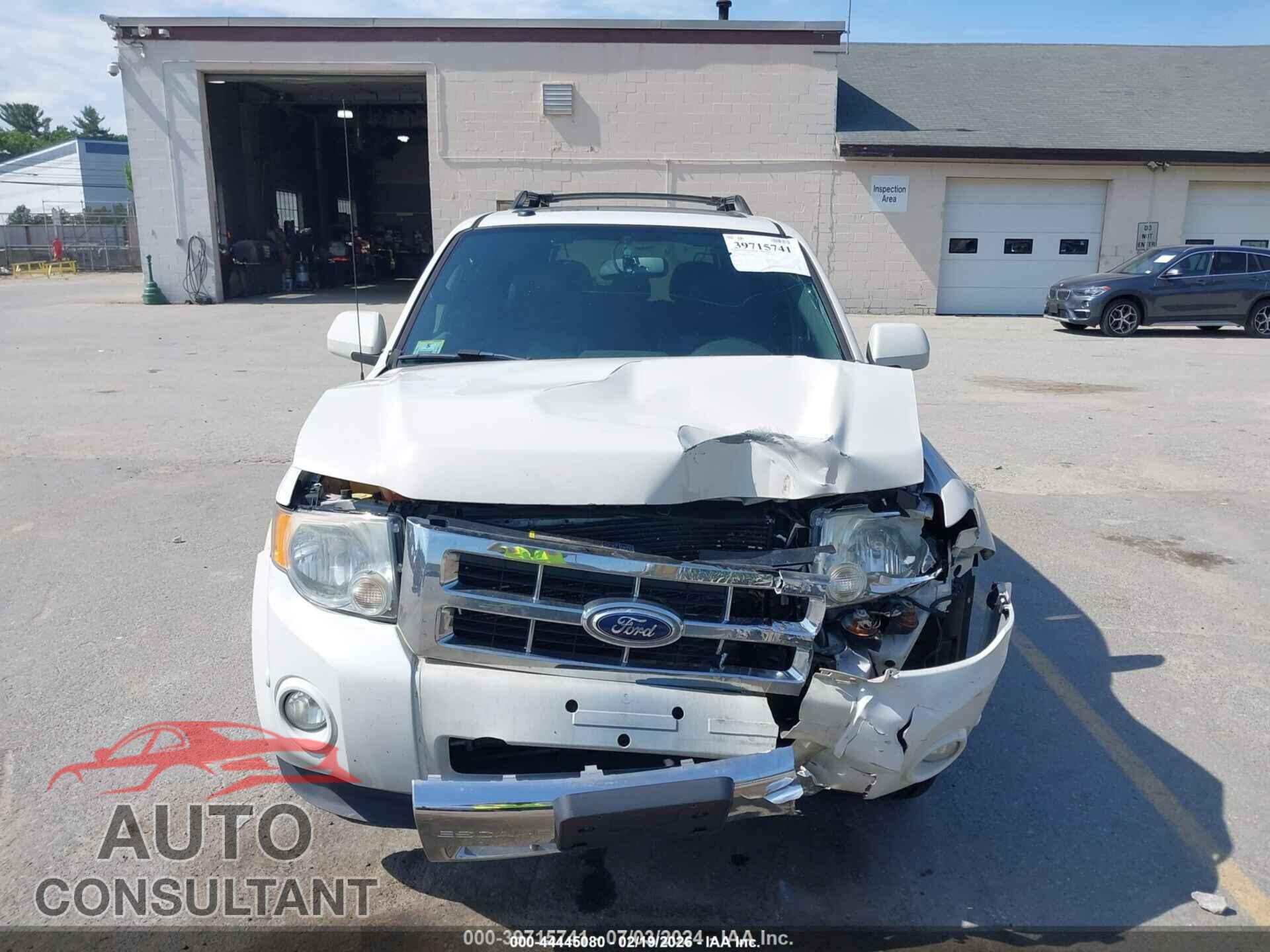 FORD ESCAPE 2011 - 1FMCU9EG2BKA96194