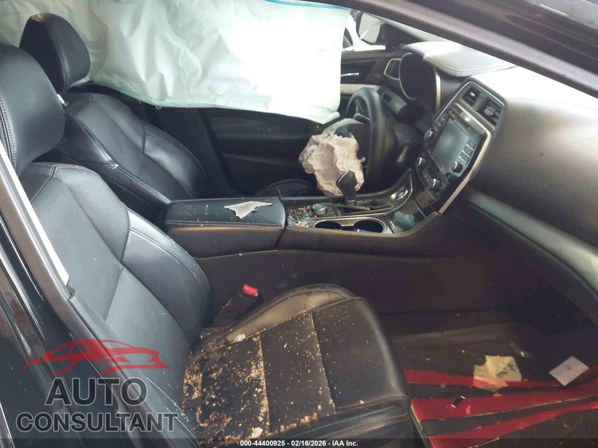 NISSAN MAXIMA 2017 - 1N4AA6AP3HC406595