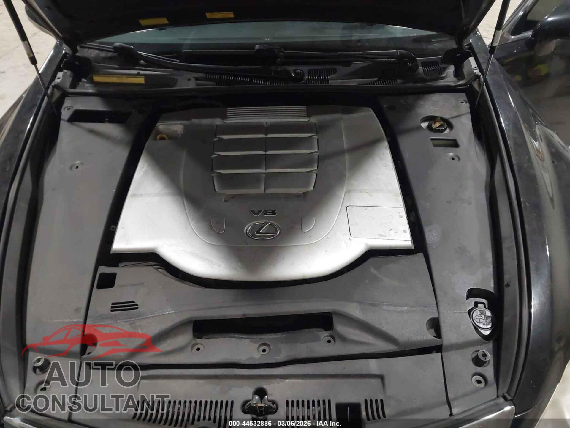 LEXUS LS 460 2010 - JTHCL5EF5A5006250
