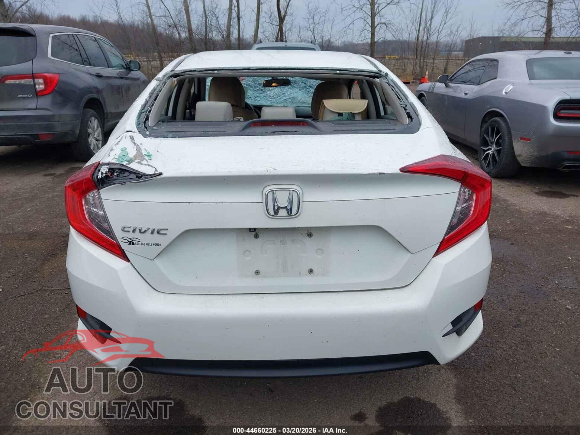 HONDA CIVIC 2017 - 19XFC2F52HE048070