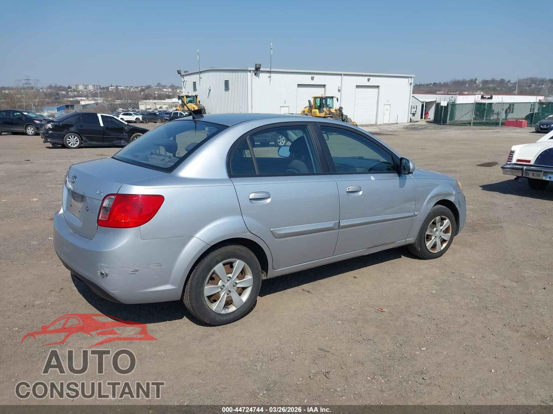 KIA RIO 2011 - KNADH4A32B6911180