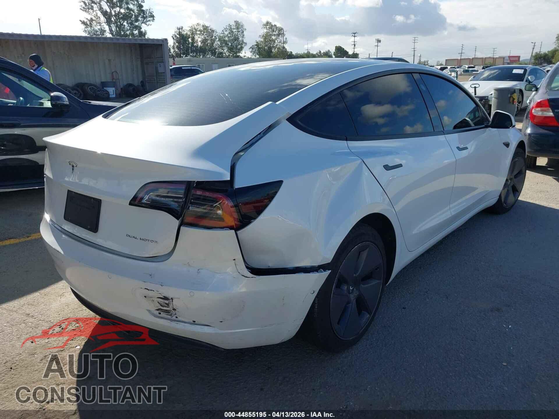 TESLA MODEL 3 2022 - 5YJ3E1EB5NF236974