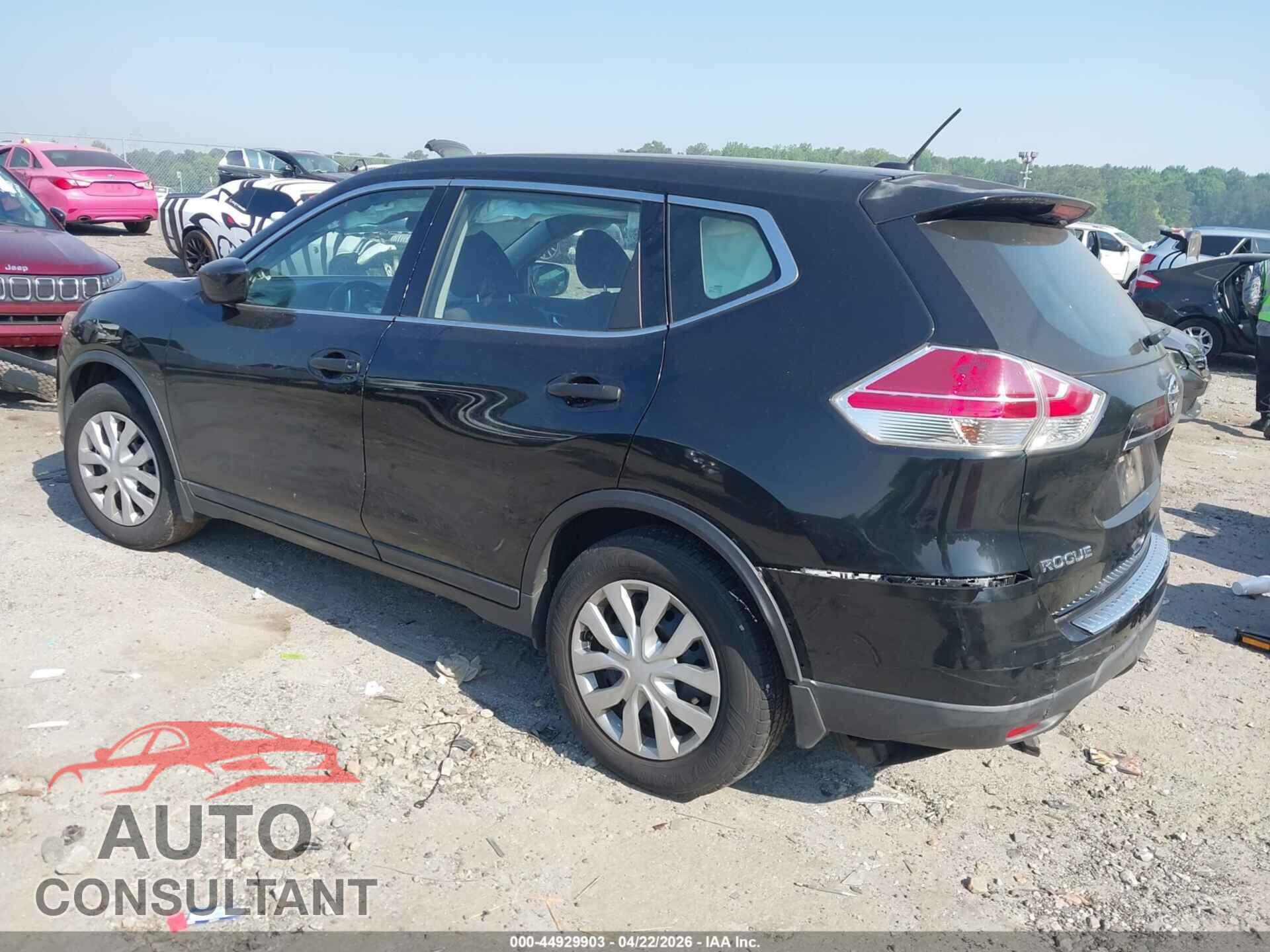NISSAN ROGUE 2016 - KNMAT2MT3GP604073