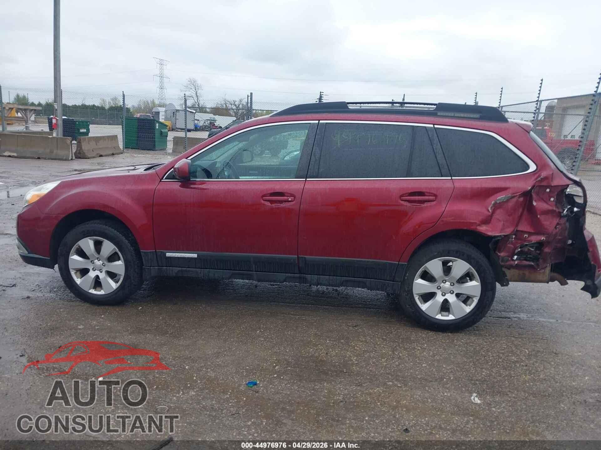 SUBARU OUTBACK 2011 - 4S4BRCCC5B3344006