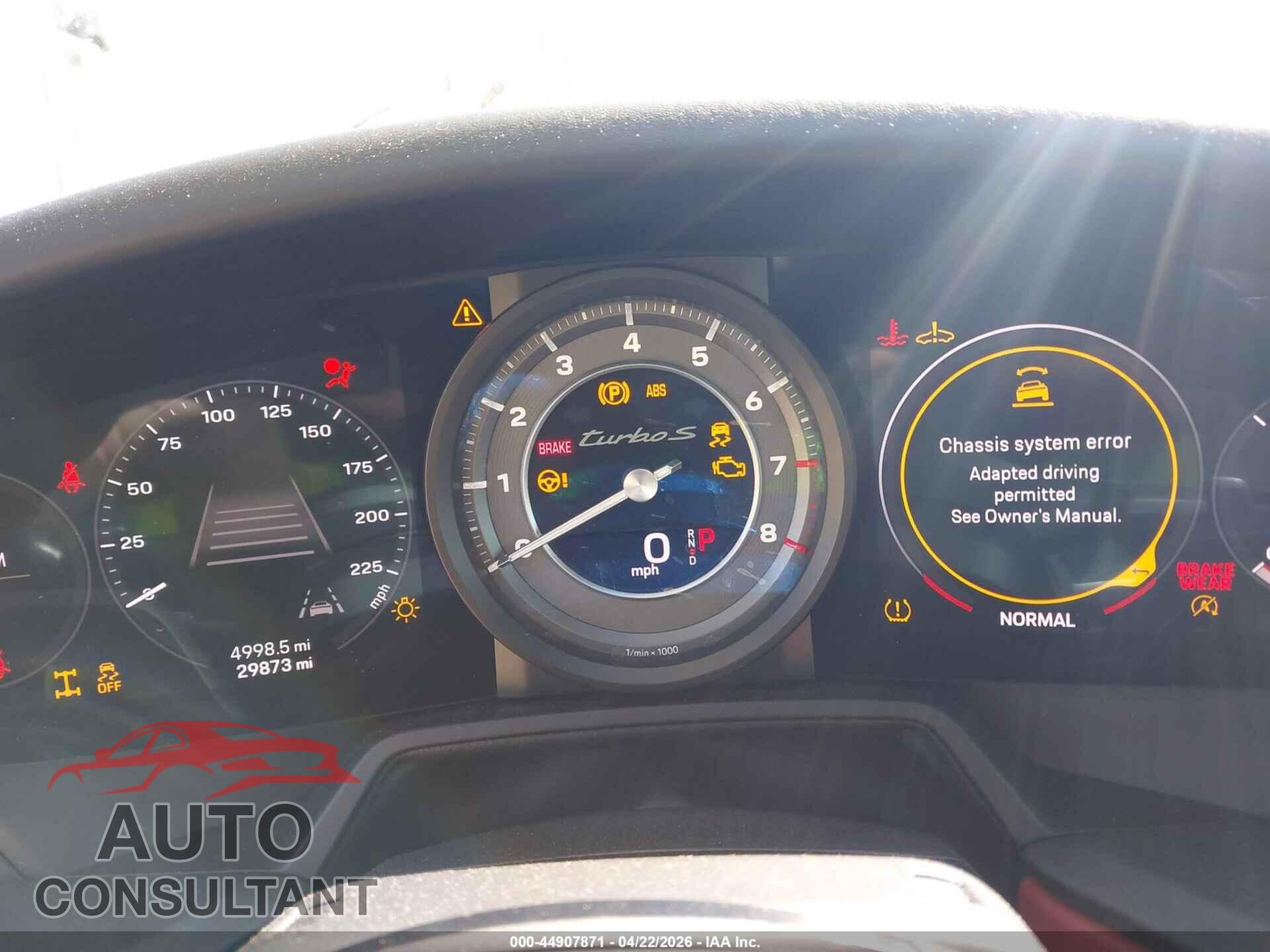PORSCHE 911 2021 - WP0AD2A95MS258672