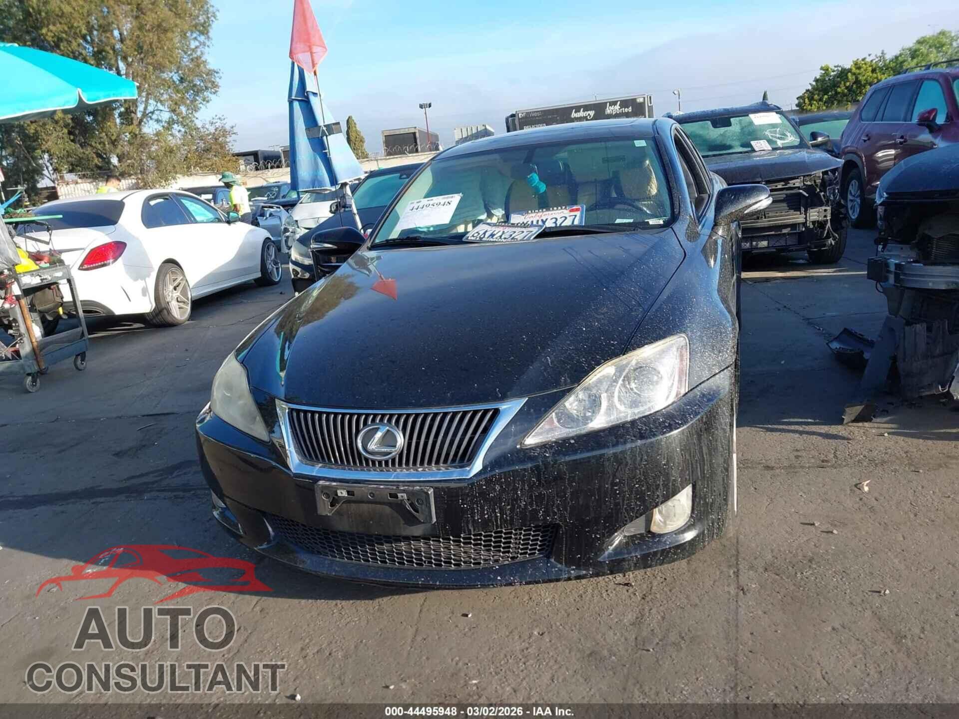 LEXUS IS 250 2010 - JTHBF5C29A5112106