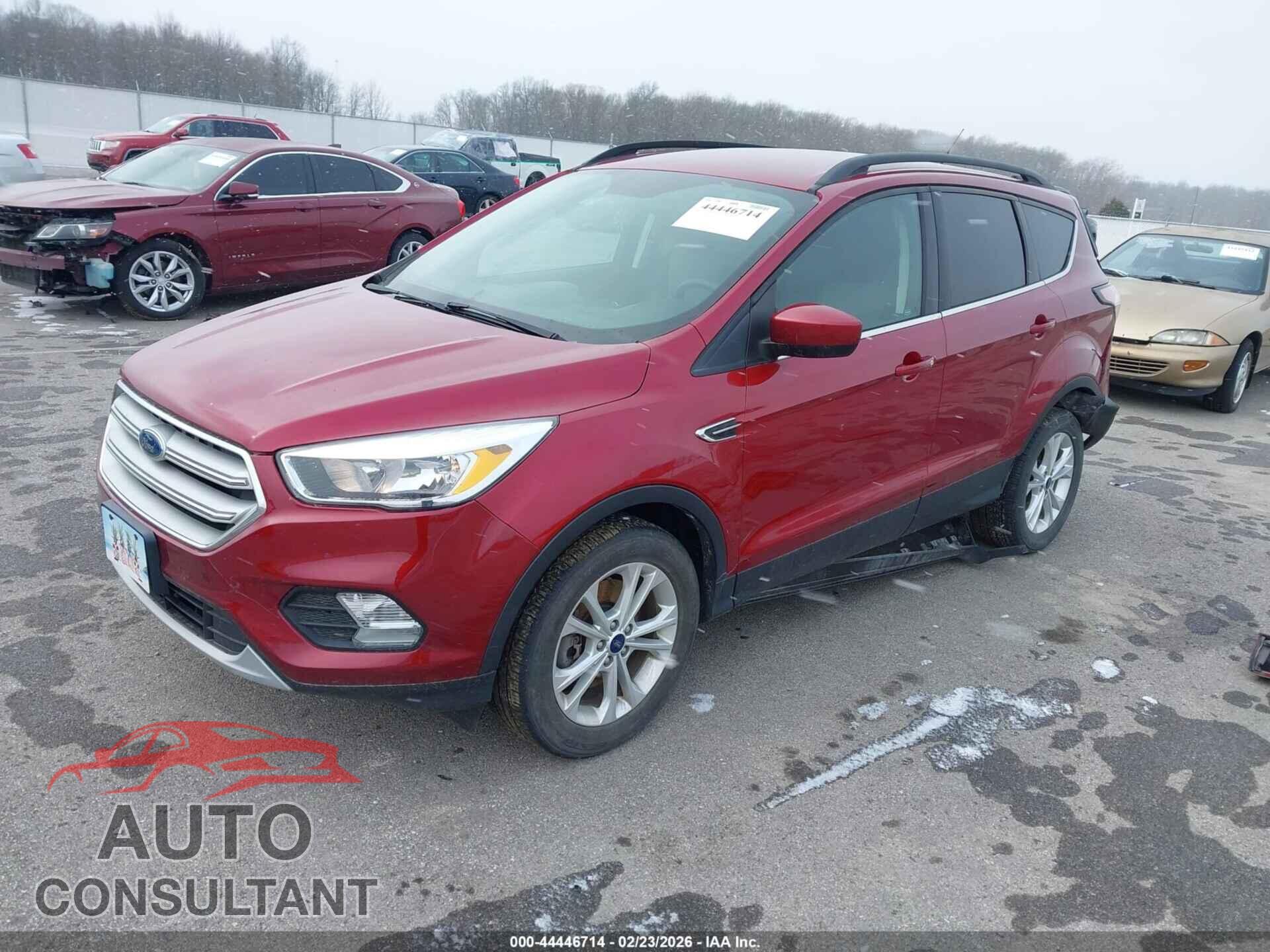 FORD ESCAPE 2018 - 1FMCU9GDXJUB80849