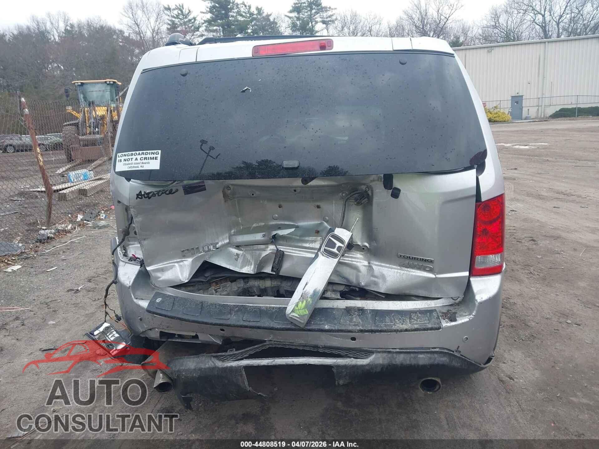 HONDA PILOT 2012 - 5FNYF4H95CB069705