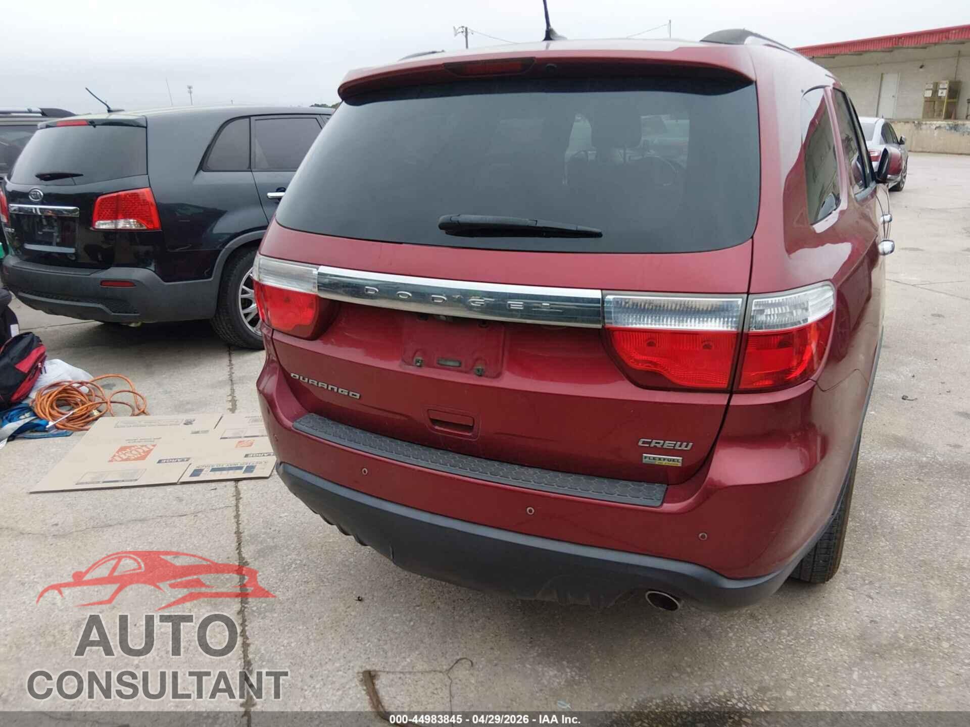 DODGE DURANGO 2013 - 1C4RDHDG8DC616910
