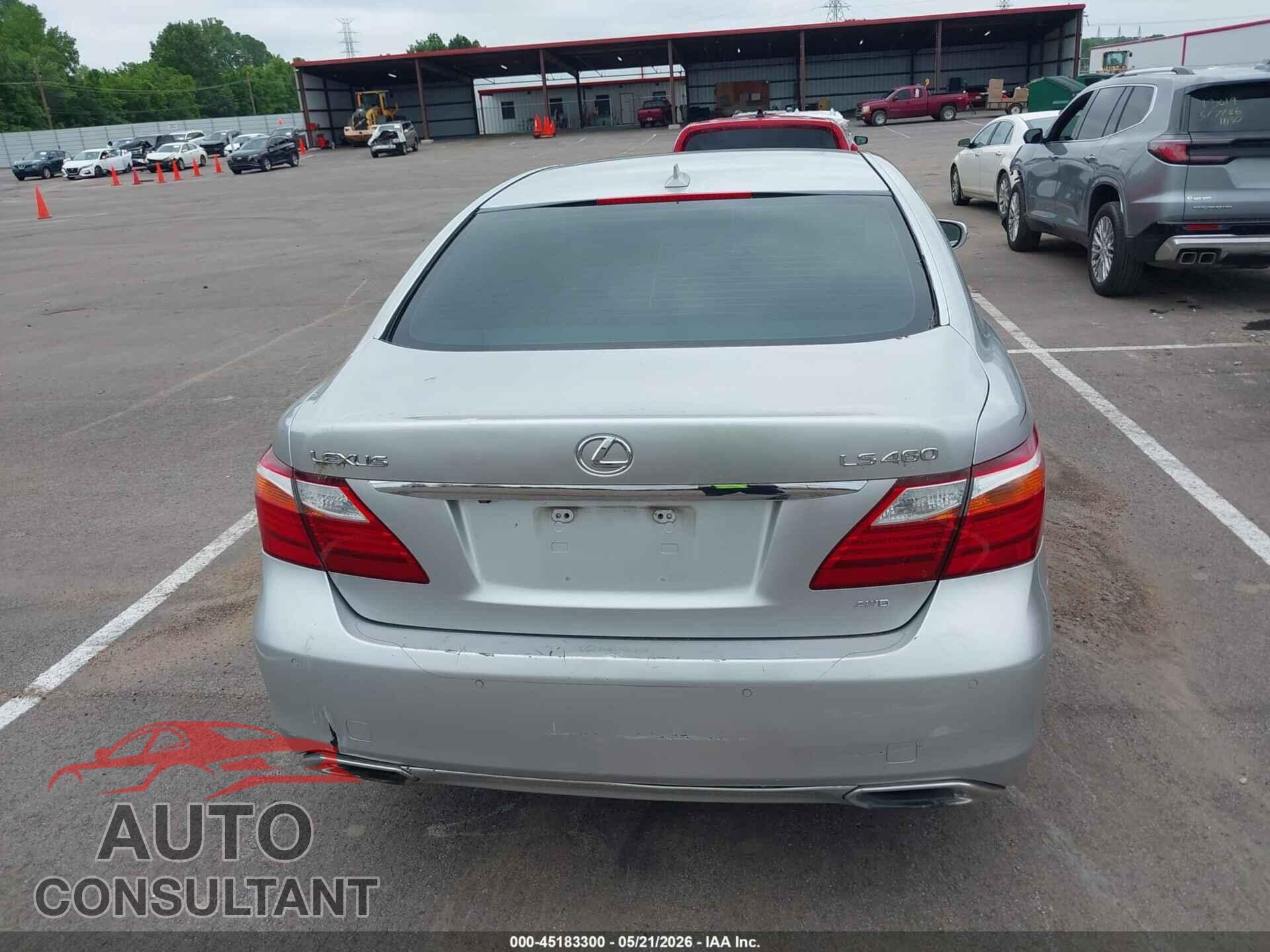 LEXUS LS 460 2010 - JTHCL5EF8A5007828