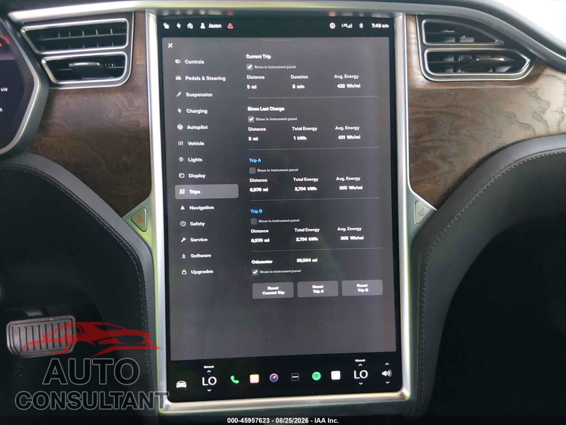 TESLA MODEL S 2017 - 5YJSA1E25HF230460
