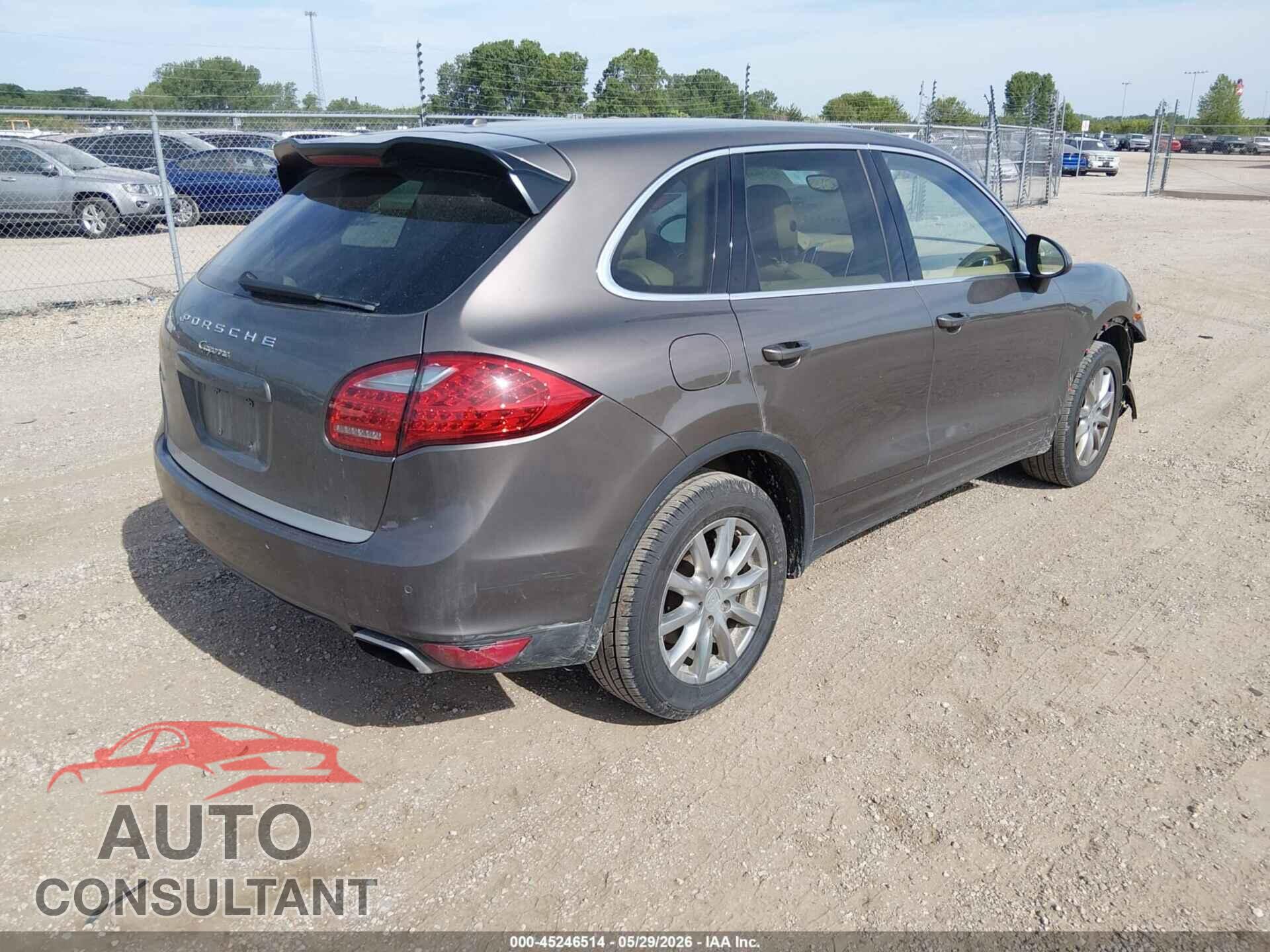 PORSCHE CAYENNE 2013 - WP1AA2A29DLA05097