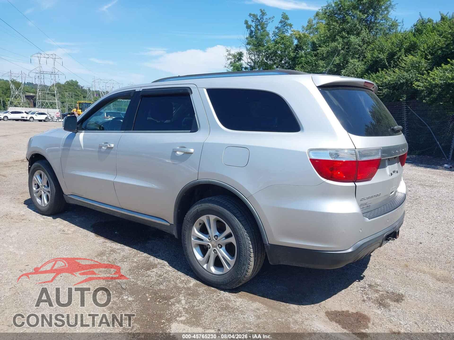 DODGE DURANGO 2011 - 1D4RE4GG2BC732377