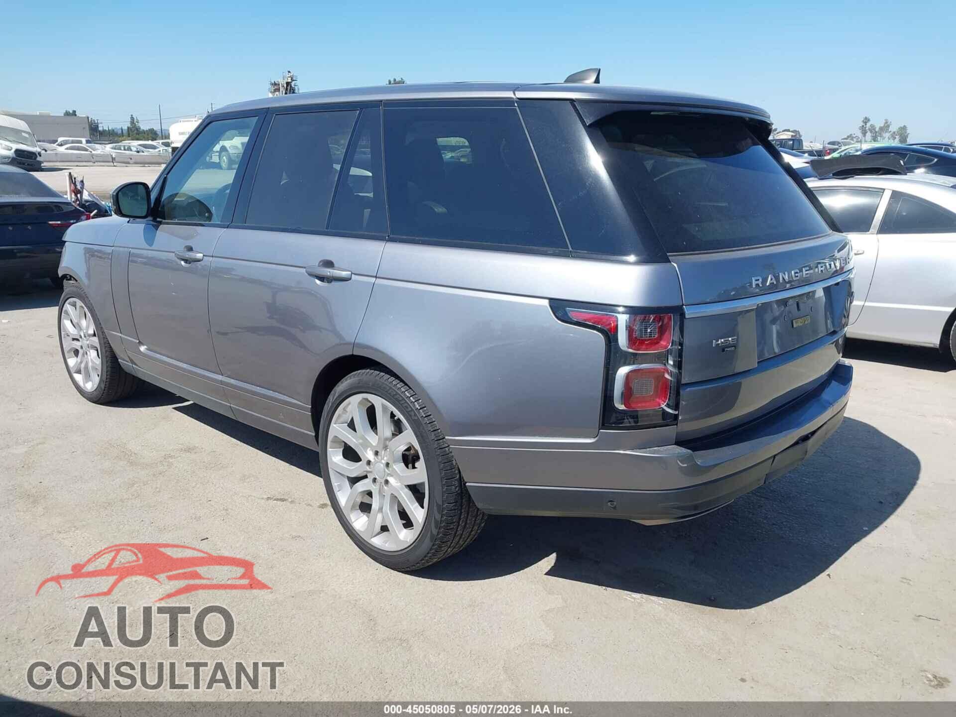 LAND ROVER RANGE ROVER 2020 - SALGS2RU6LA598399