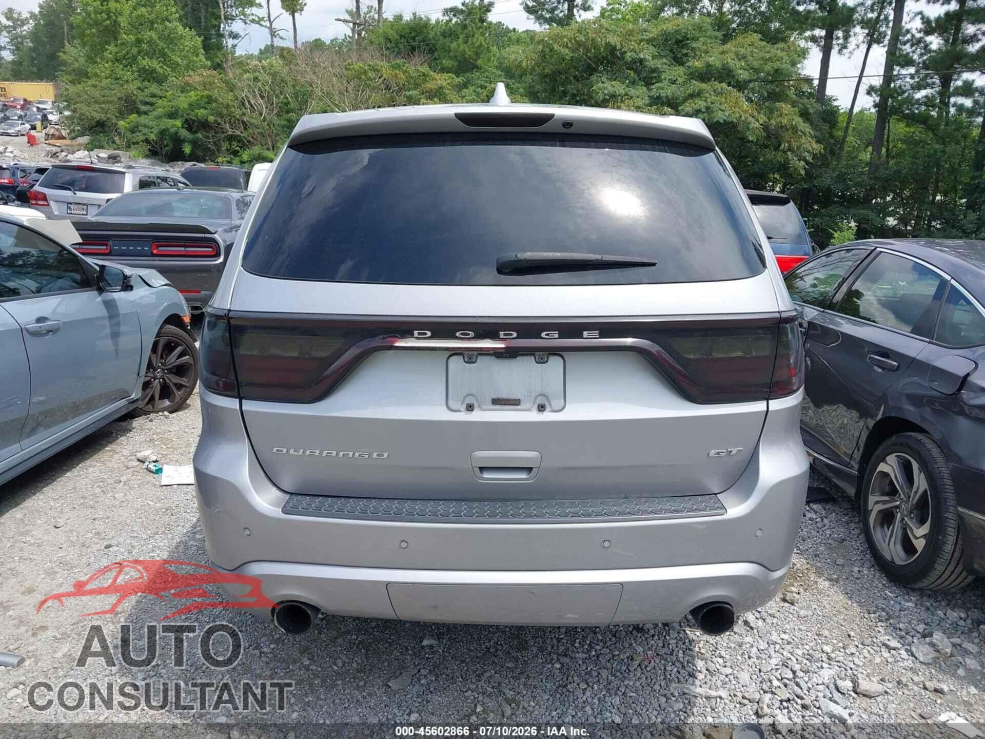 DODGE DURANGO 2019 - 1C4RDHDGXKC650442