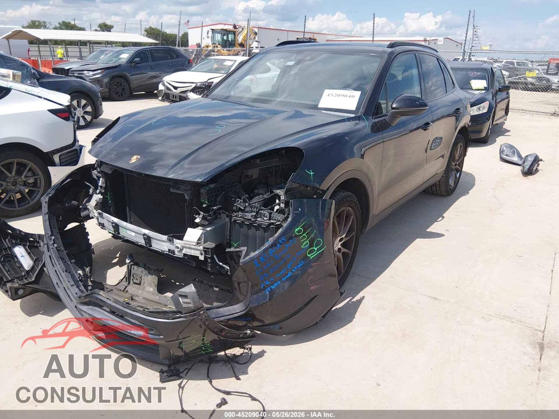 PORSCHE CAYENNE 2019 - WP1AA2AY3KDA05463