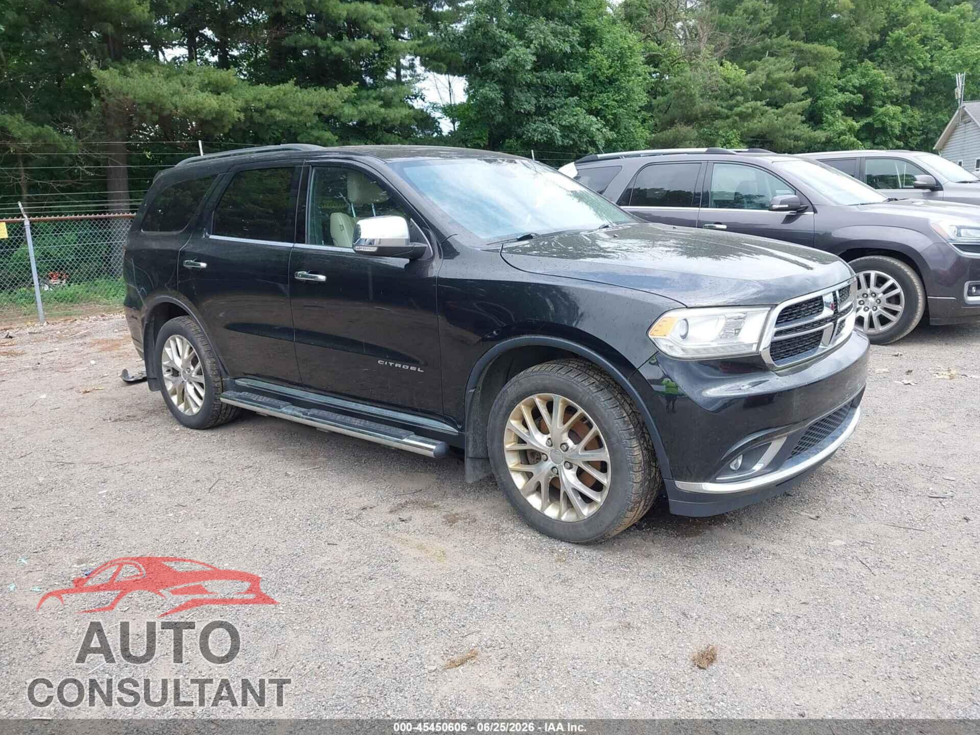 DODGE DURANGO 2014 - 1C4RDJEGXEC301601