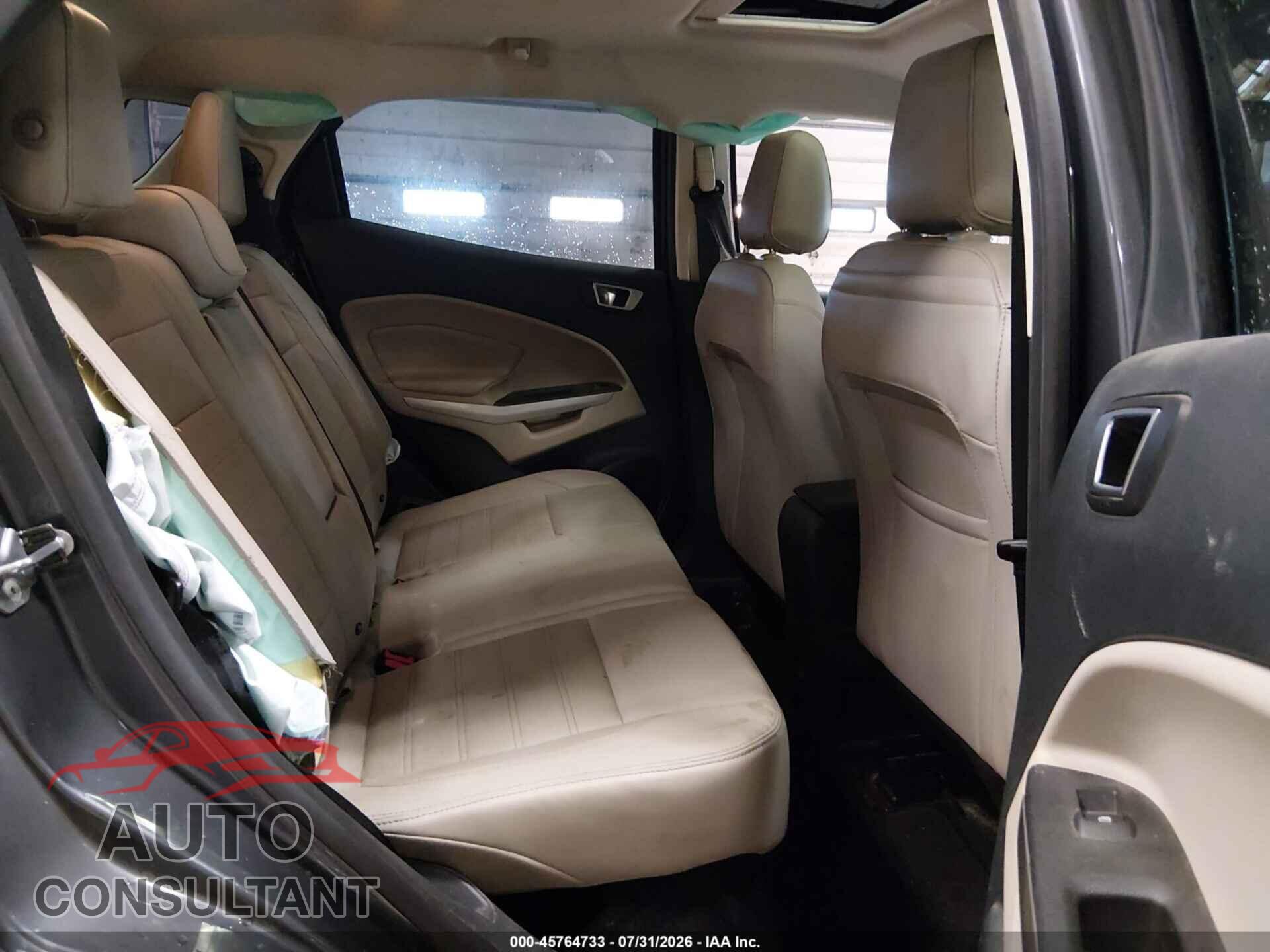 FORD ECOSPORT 2020 - MAJ6S3KL5LC333025