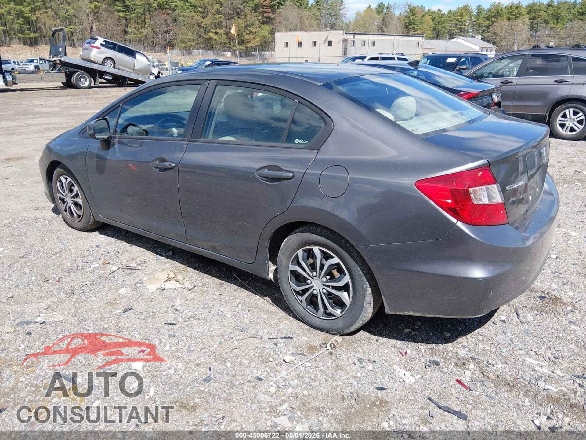 HONDA CIVIC 2012 - 2HGFB2F55CH571925