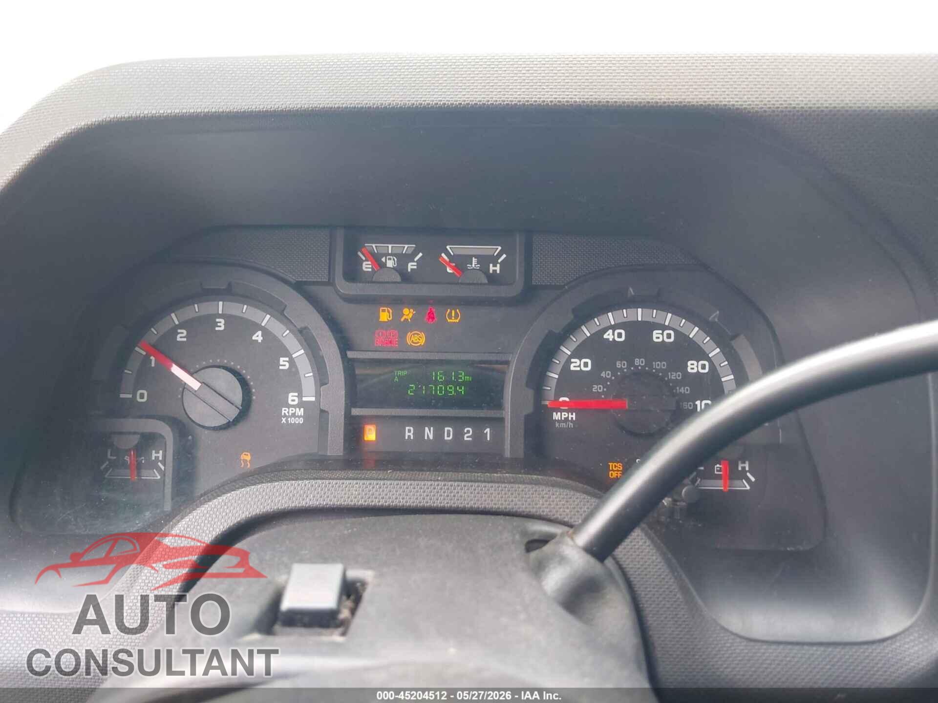 FORD E-250 2012 - 1FTNS2EWXCDA52337