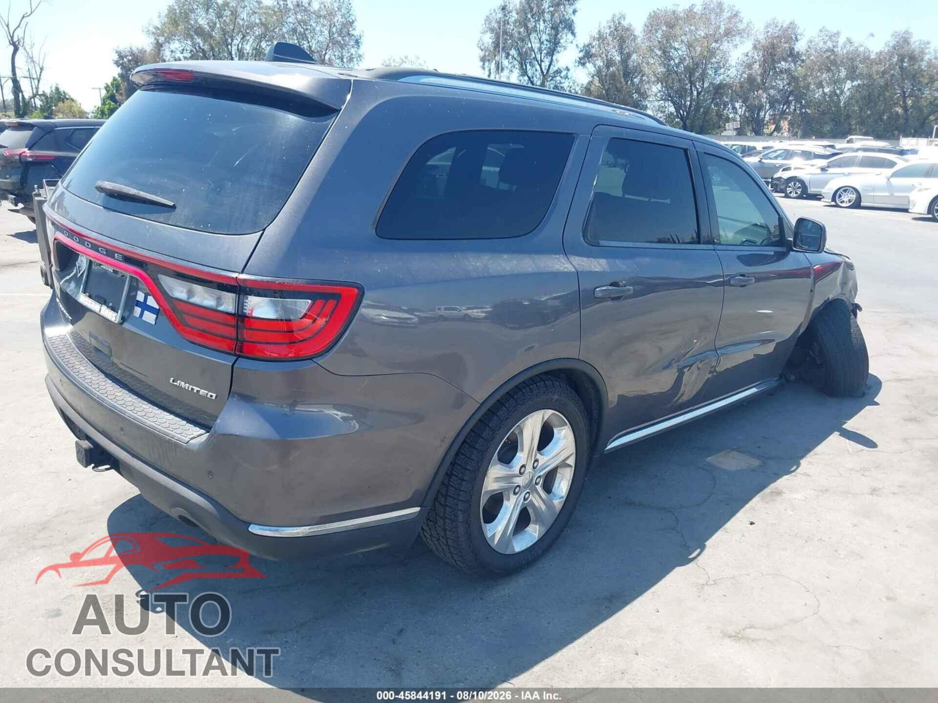 DODGE DURANGO 2015 - 1C4RDHDG3FC694983