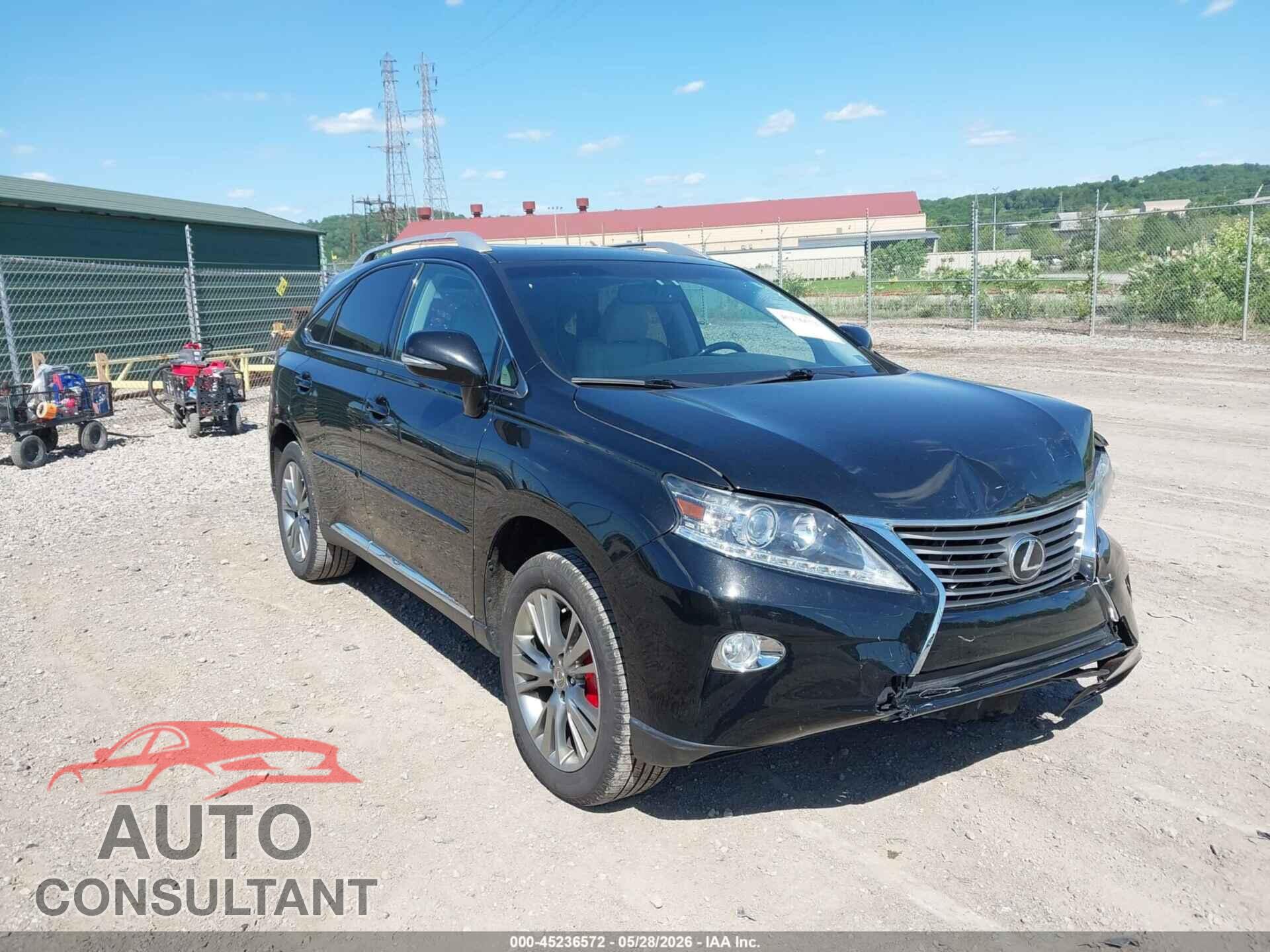 LEXUS RX 350 2014 - 2T2BK1BA0EC245288