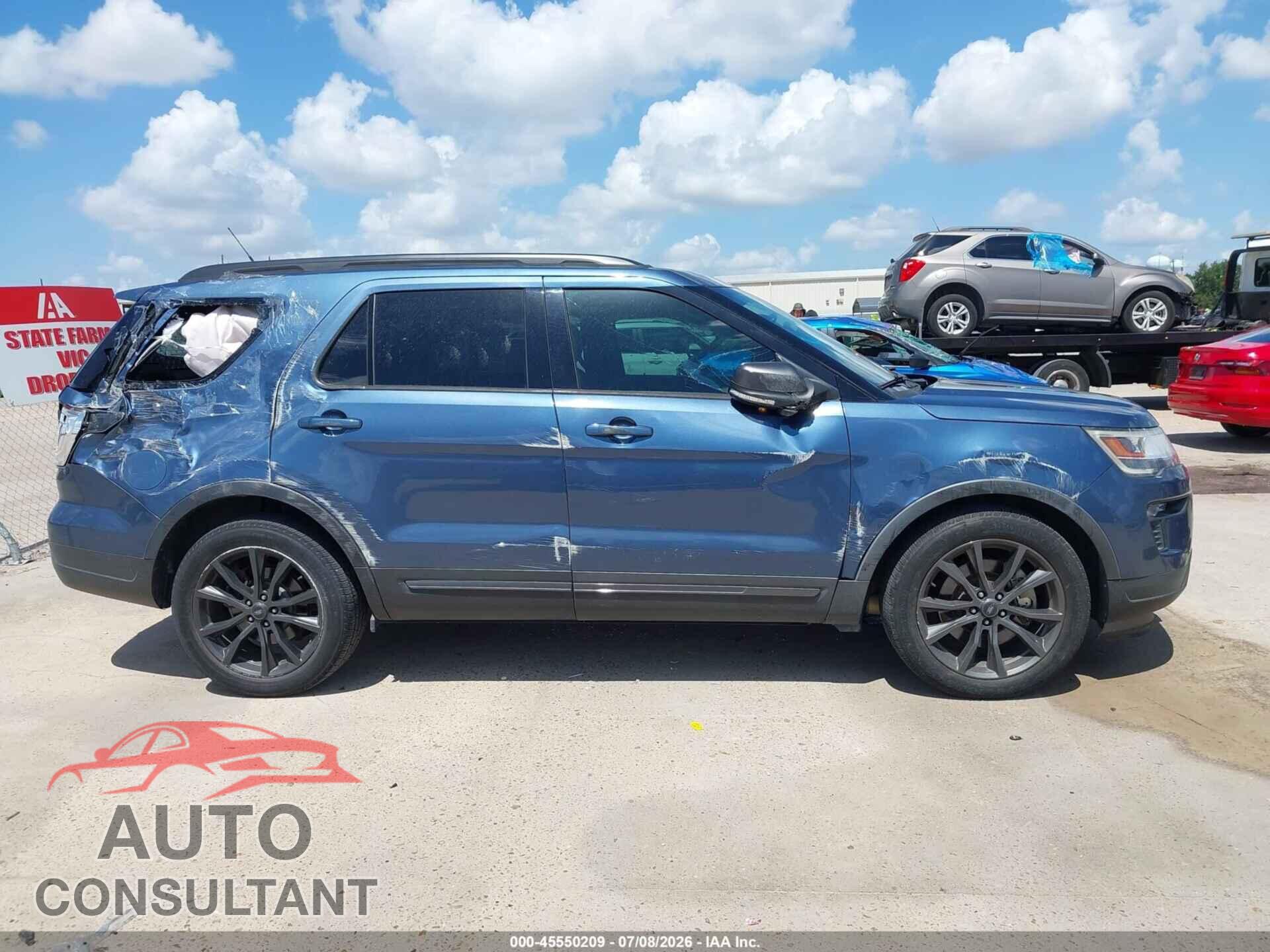 FORD EXPLORER 2018 - 1FM5K7D82JGB17205