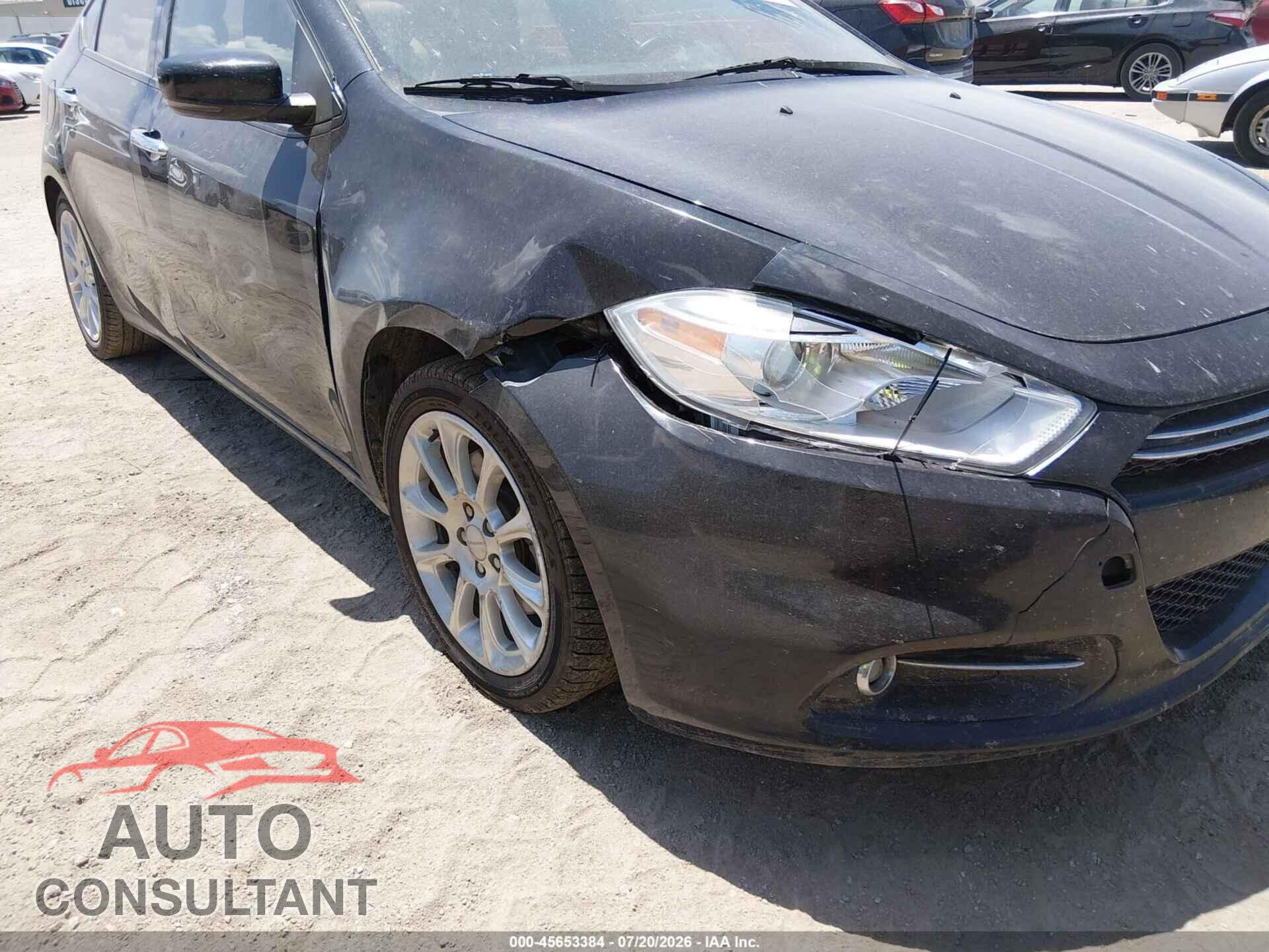 DODGE DART 2013 - 1C3CDFCA8DD324759
