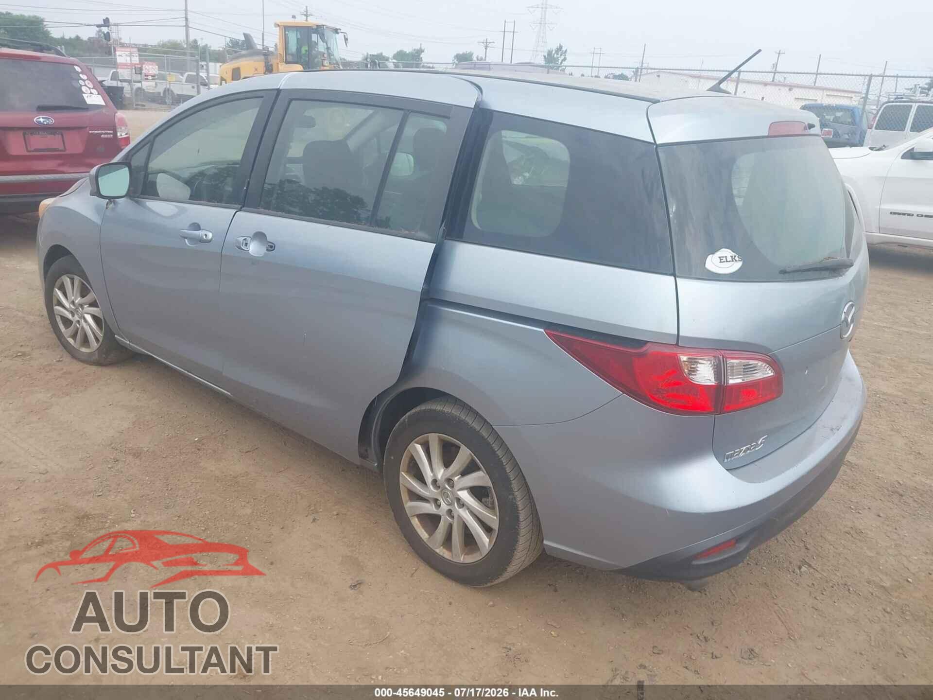 MAZDA MAZDA5 2012 - JM1CW2BL0C0132730