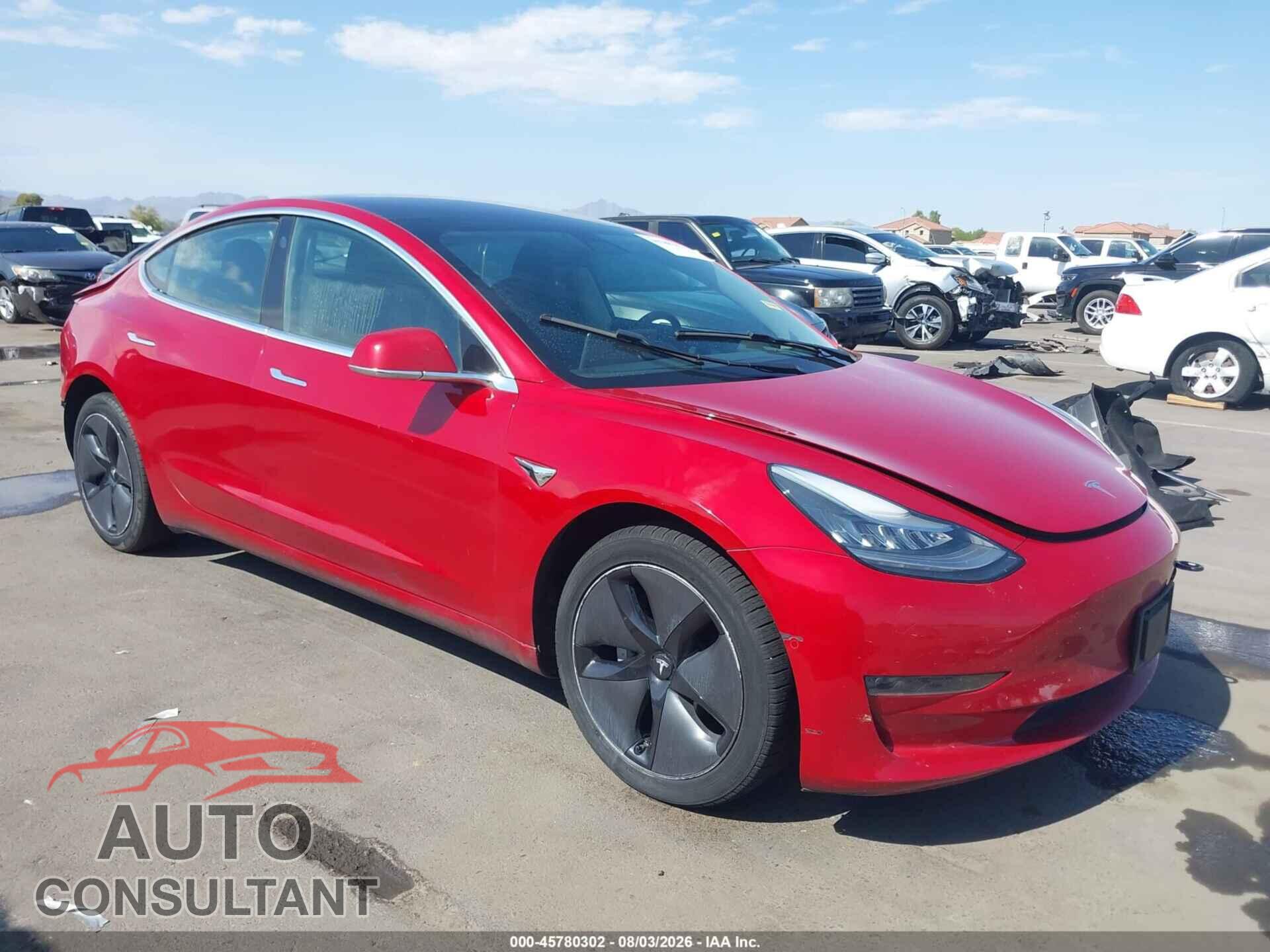 TESLA MODEL 3 2018 - 5YJ3E1EB7JF090054