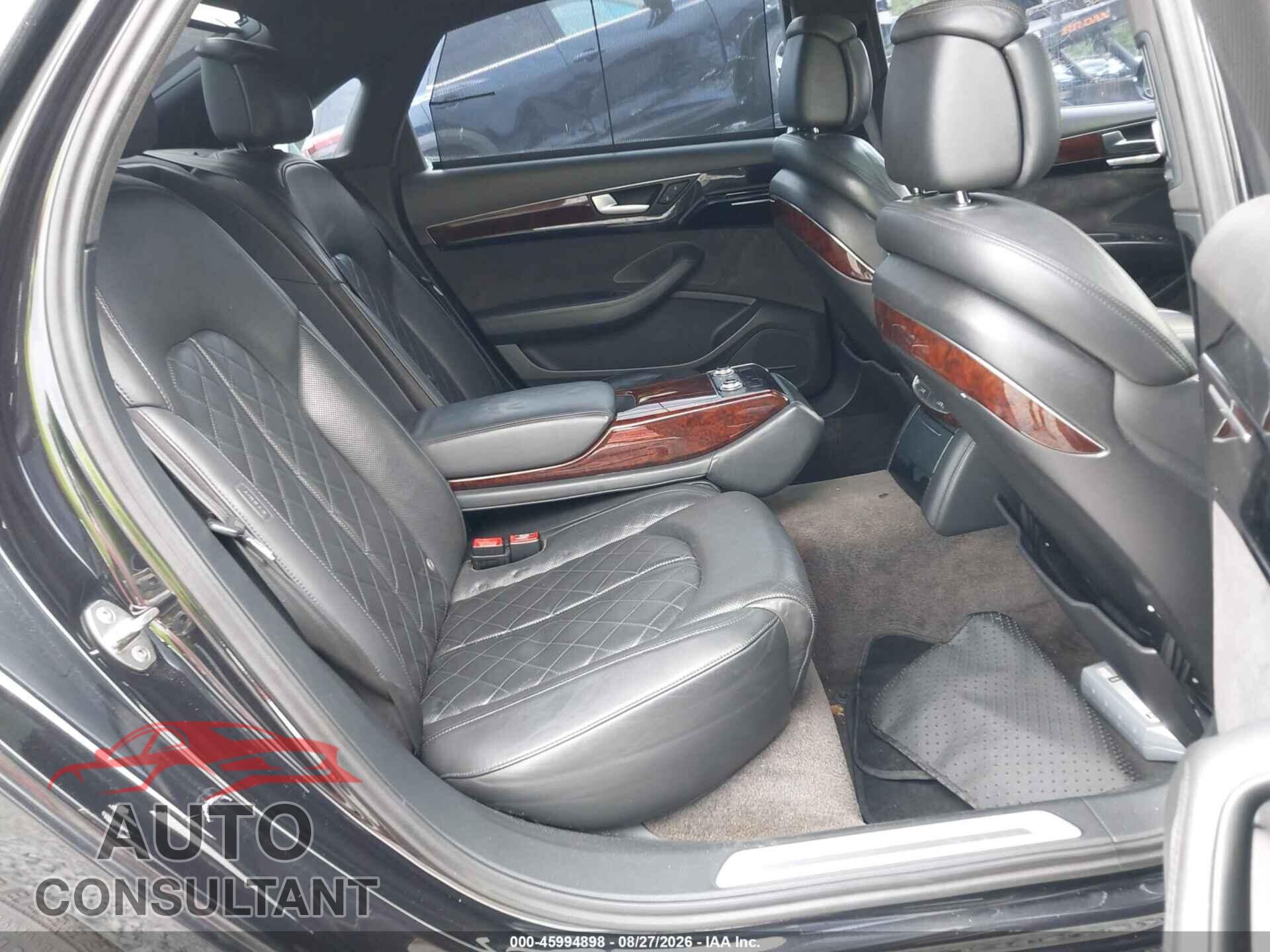 AUDI A8 L 2013 - WAURGAFD4DN002908