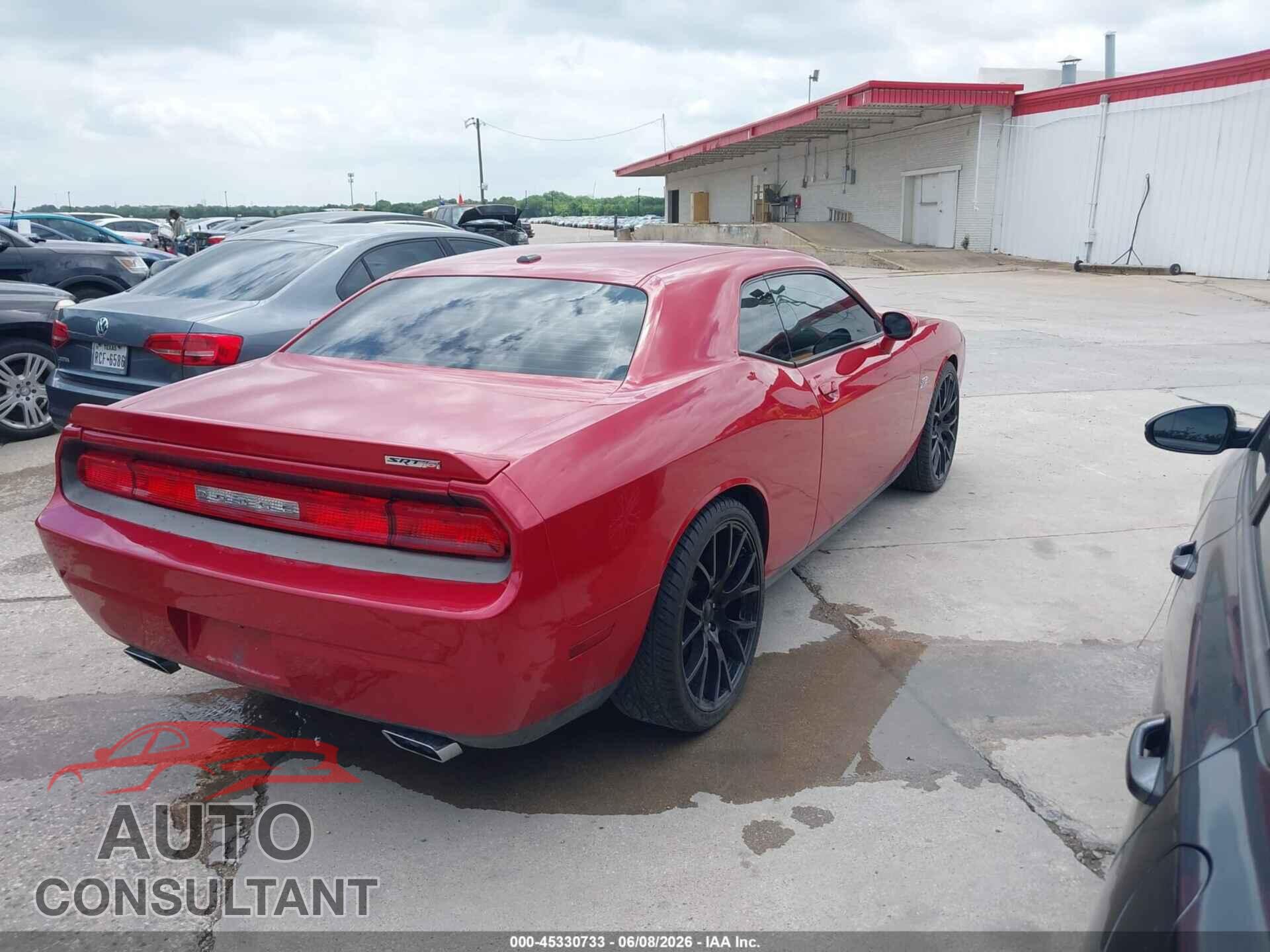 DODGE CHALLENGER 2012 - 2C3CDYCJ7CH206795